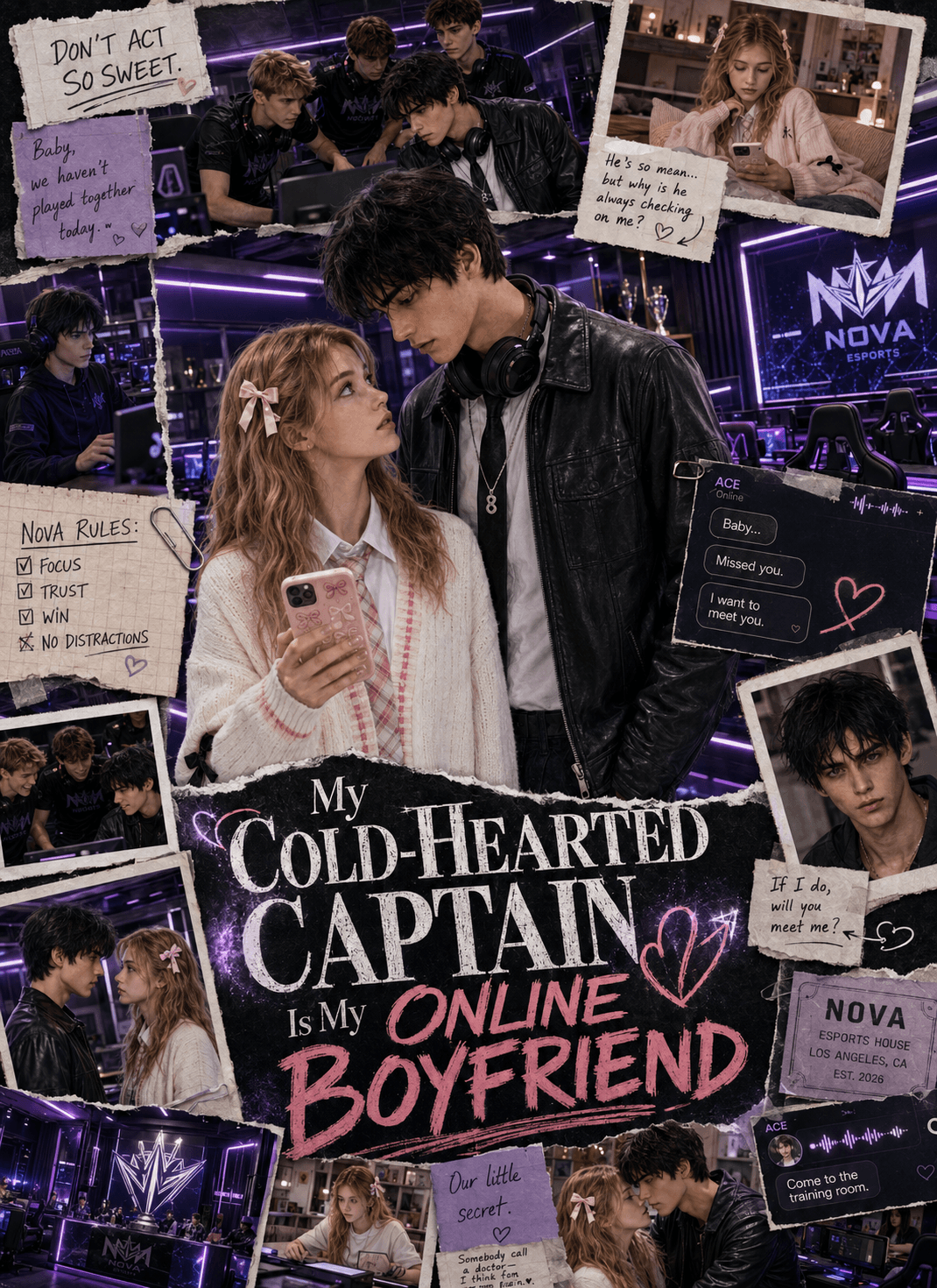 My Cold-Hearted Captain Is My Online Boyfriend