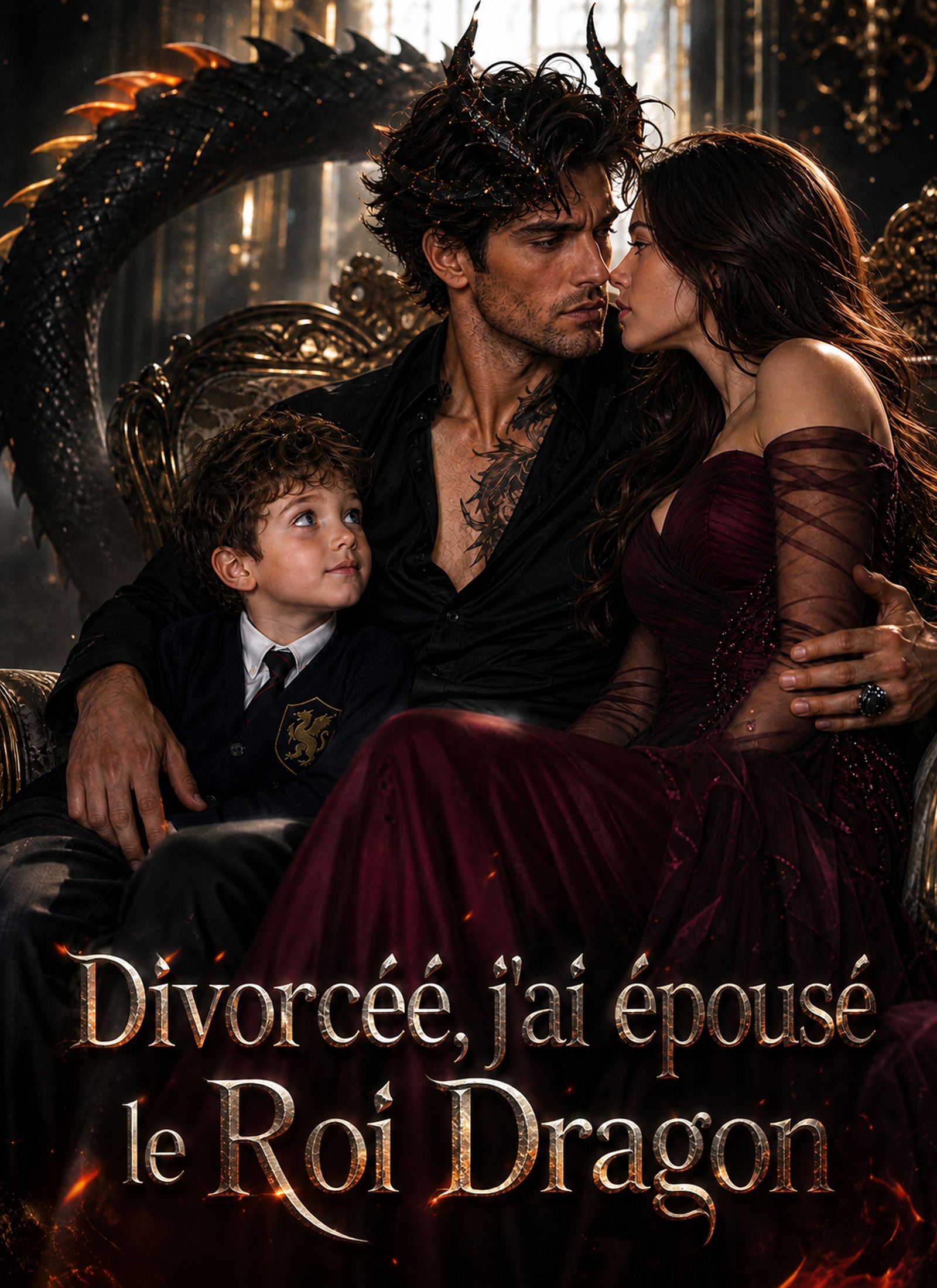 Divorcée, j'ai épousé le Roi Dragon