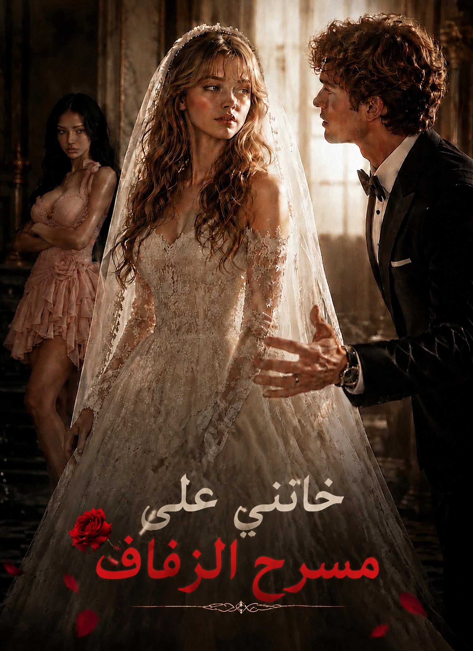 خانني على مسرح الزفاف