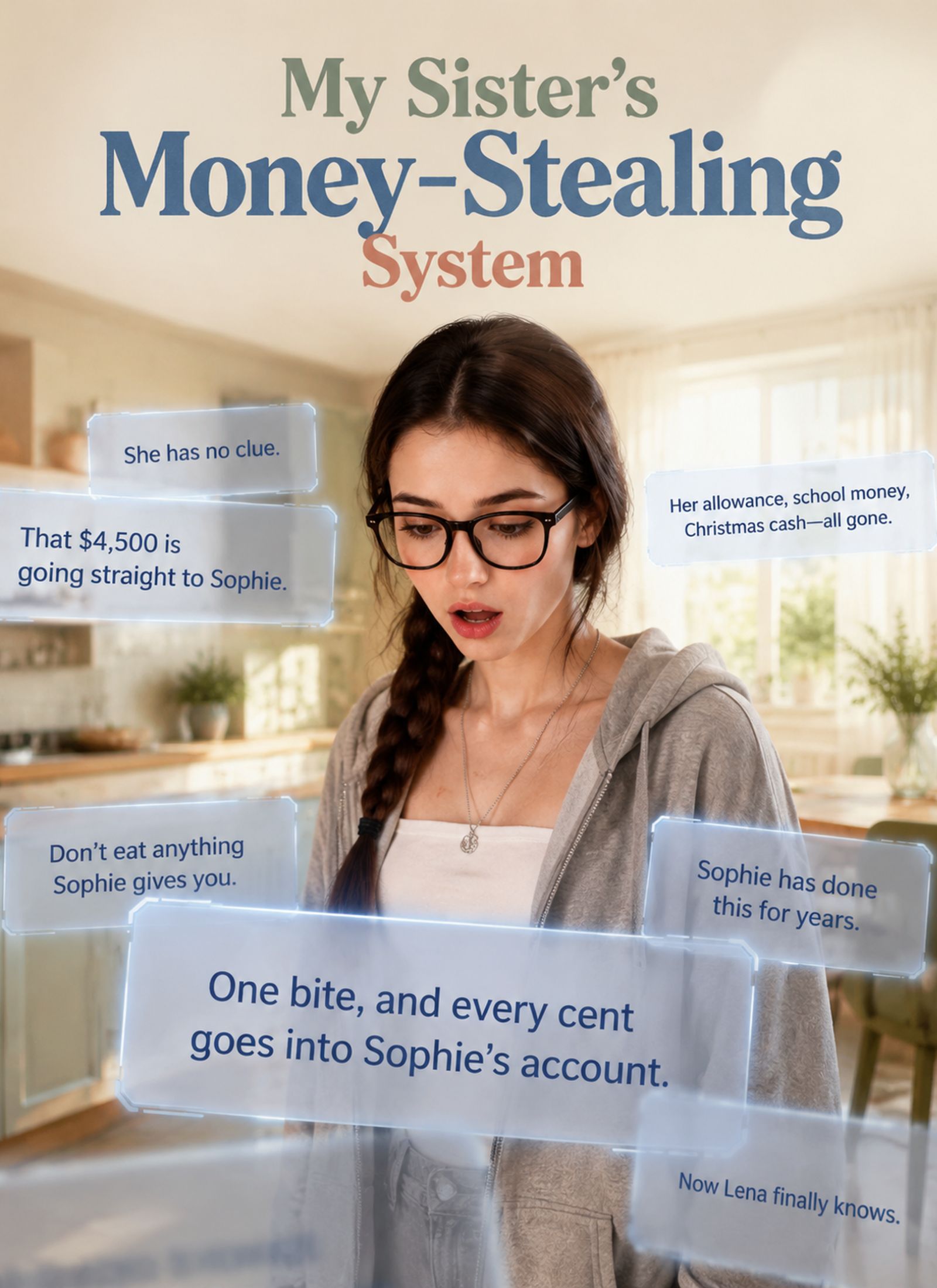 My Sister’s Money-Stealing System