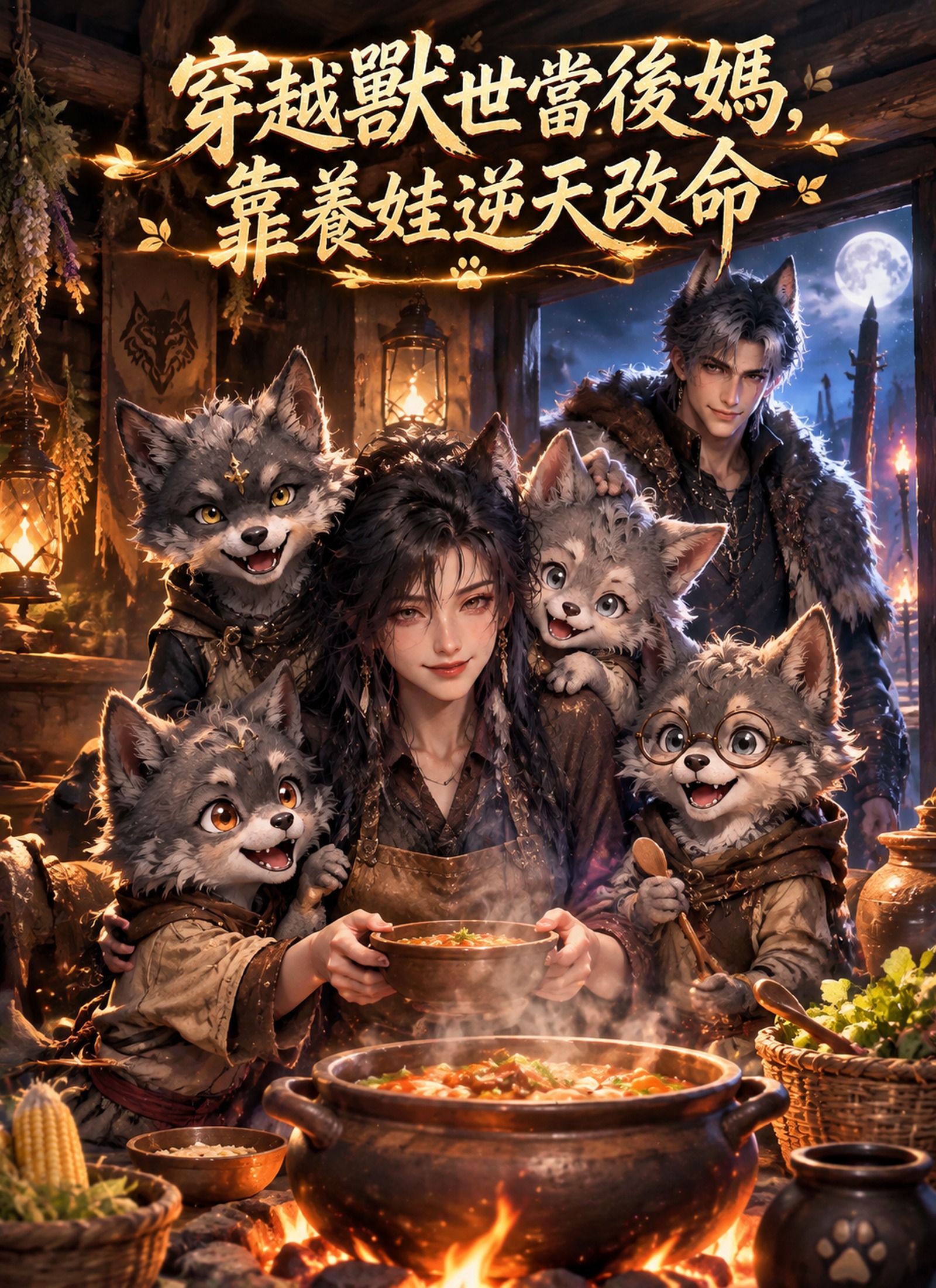 穿越獸世當後媽，靠養娃逆天改命