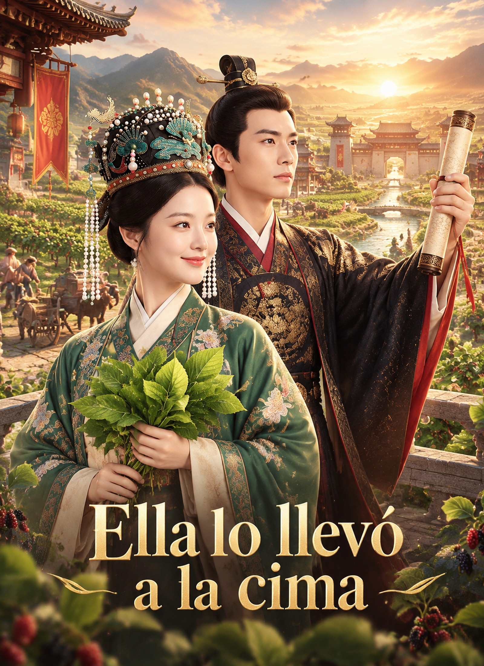 [Doblado]Ella lo llevó a la cima