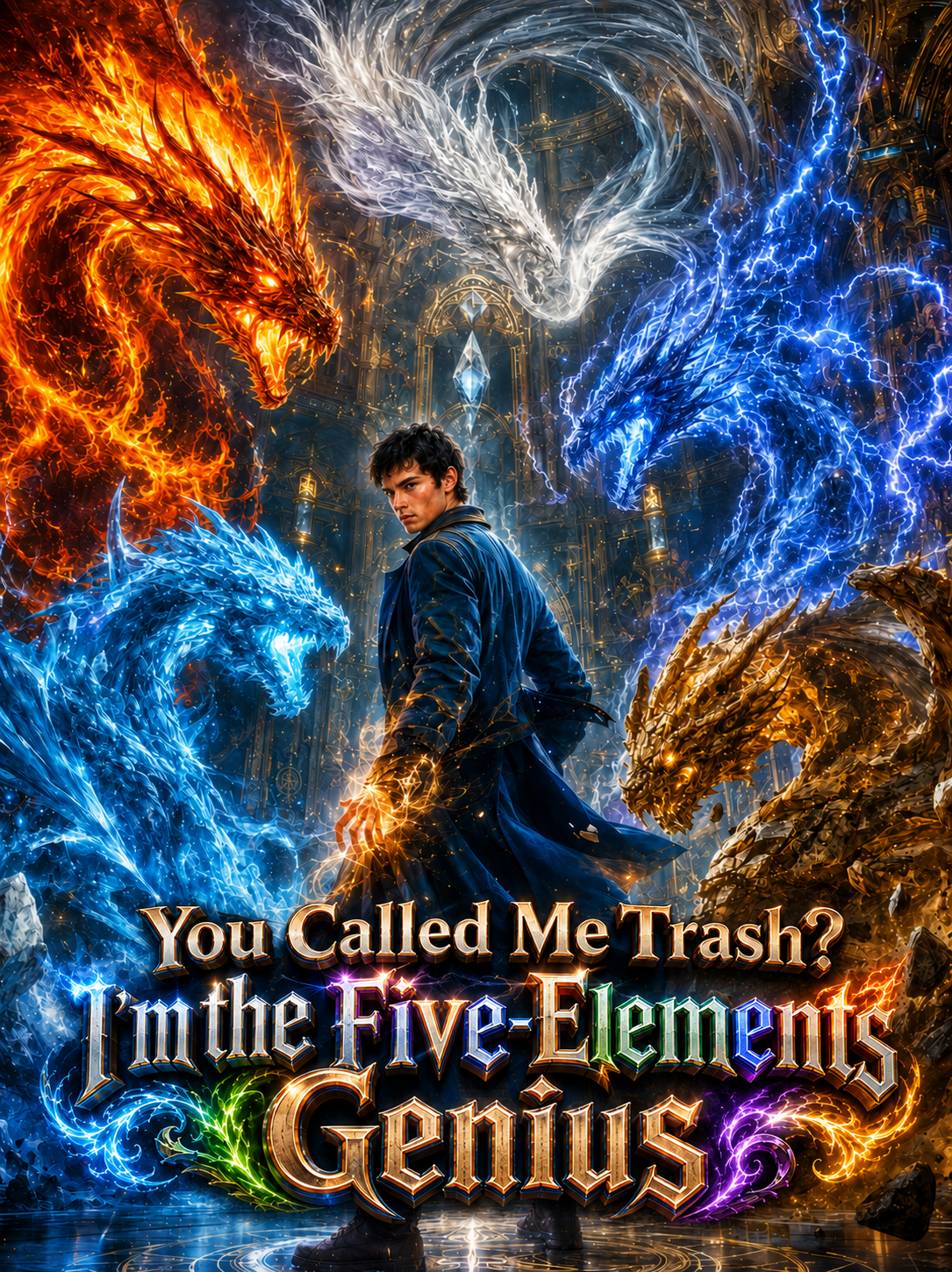 You Called Me Trash? I'm the Five-Elements Genius！