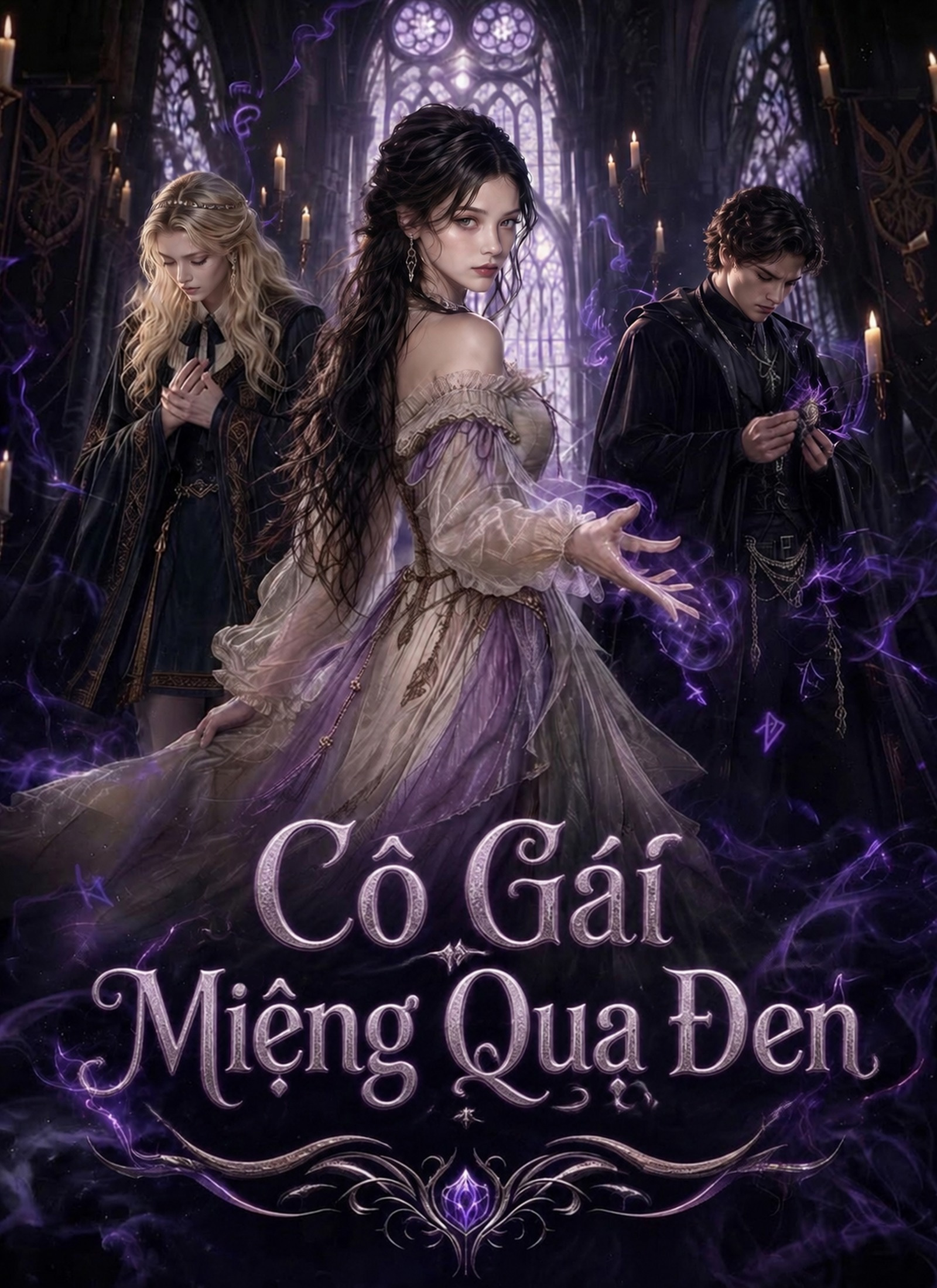 Cô Gái Miệng Quạ Đen