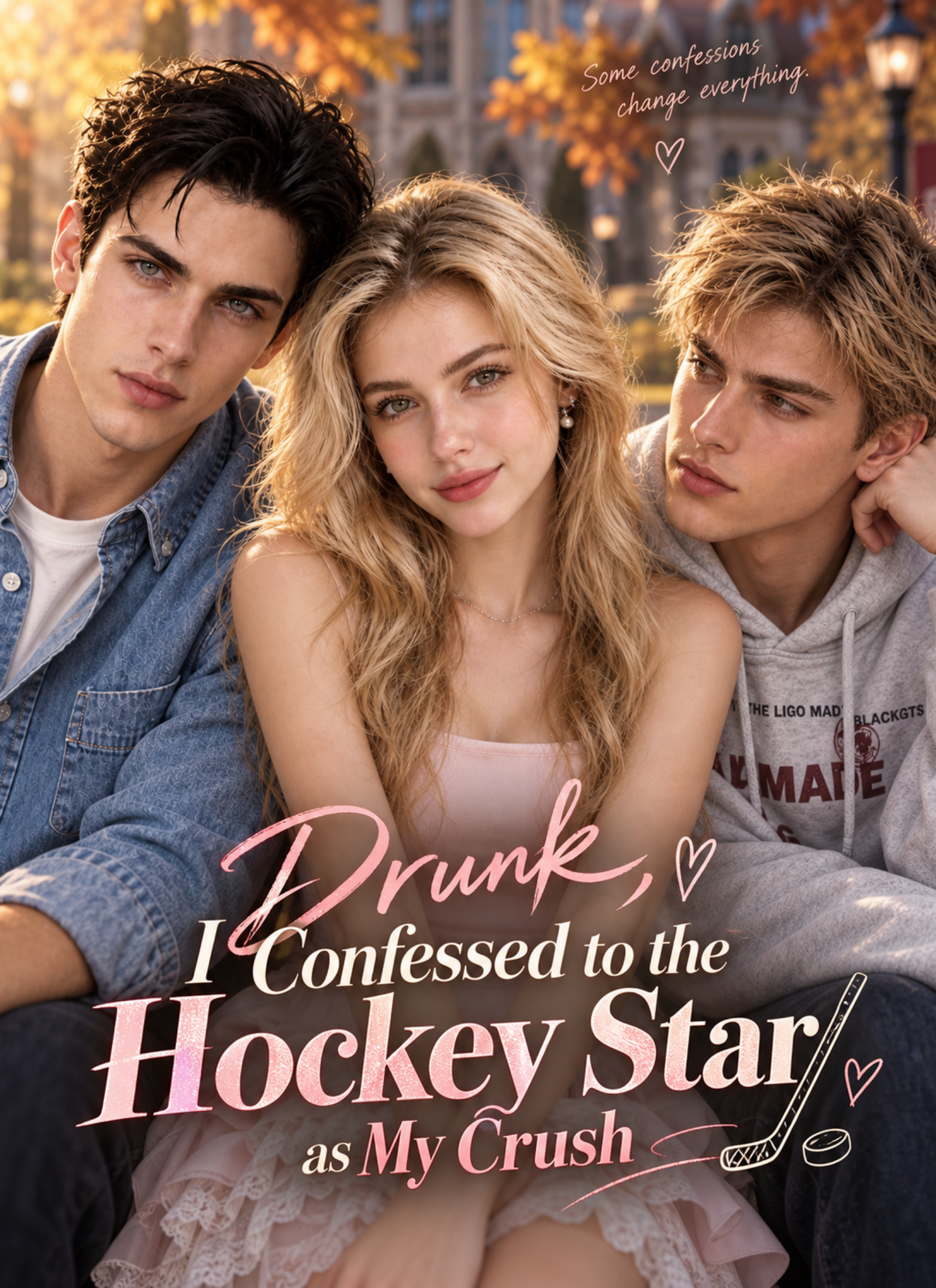Drunk, I Confessed to the Hockey Star as My Crush