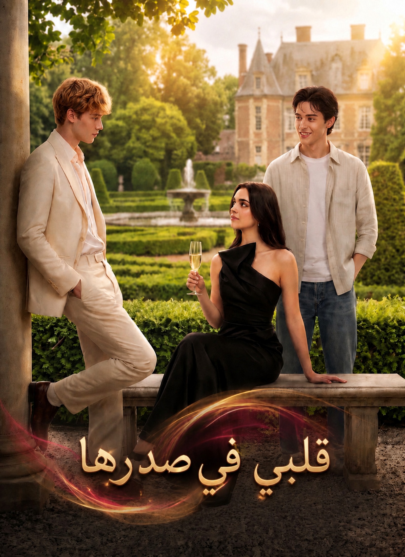 قلبي في صدرها
