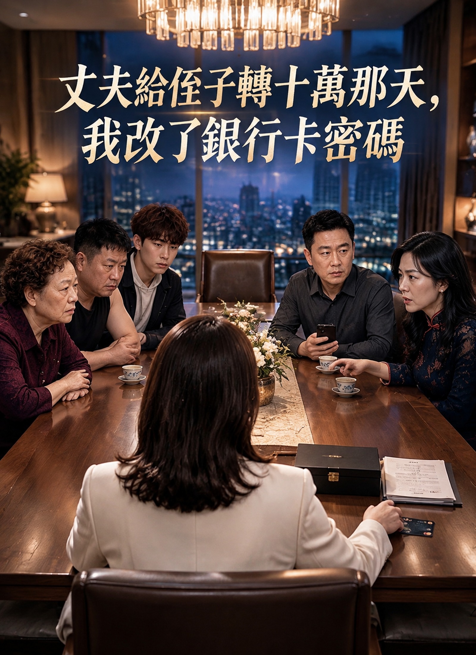丈夫給侄子轉十萬那天，我改了銀行卡密碼