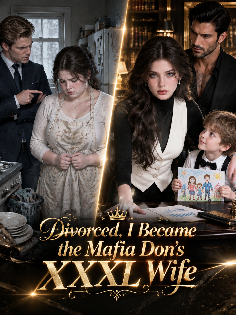 Divorced, I Became the Mafia Don’s XXXL Wife