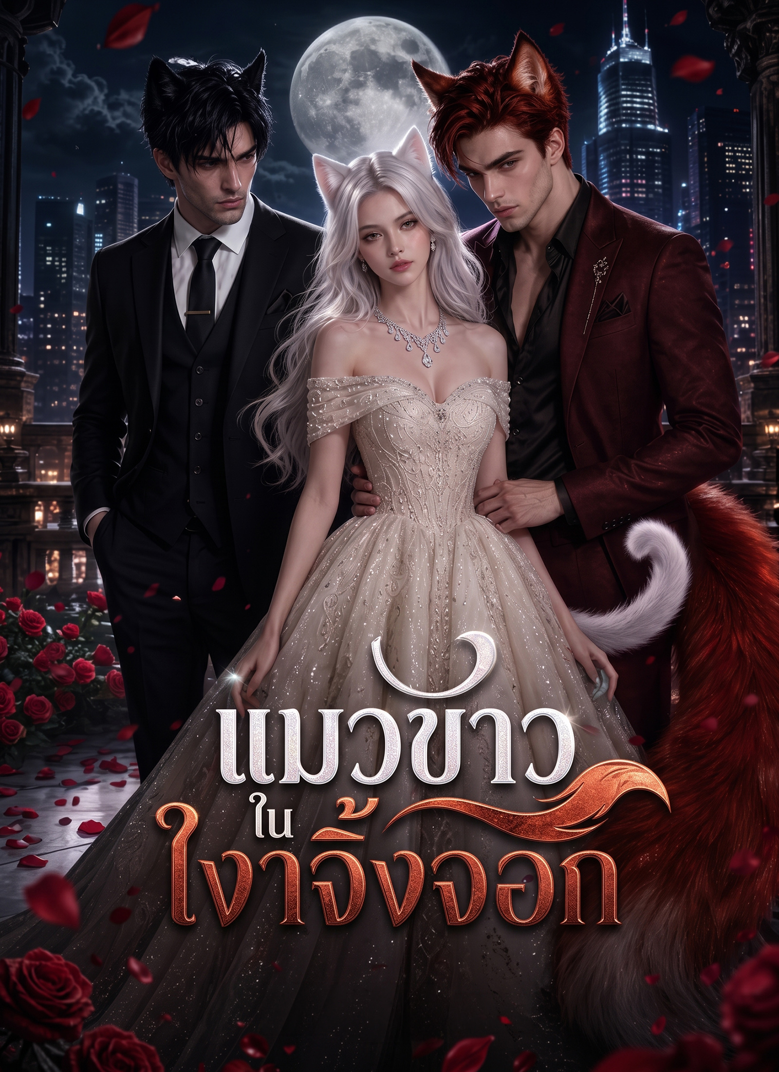 แมวขาวในเงาจิ้งจอก