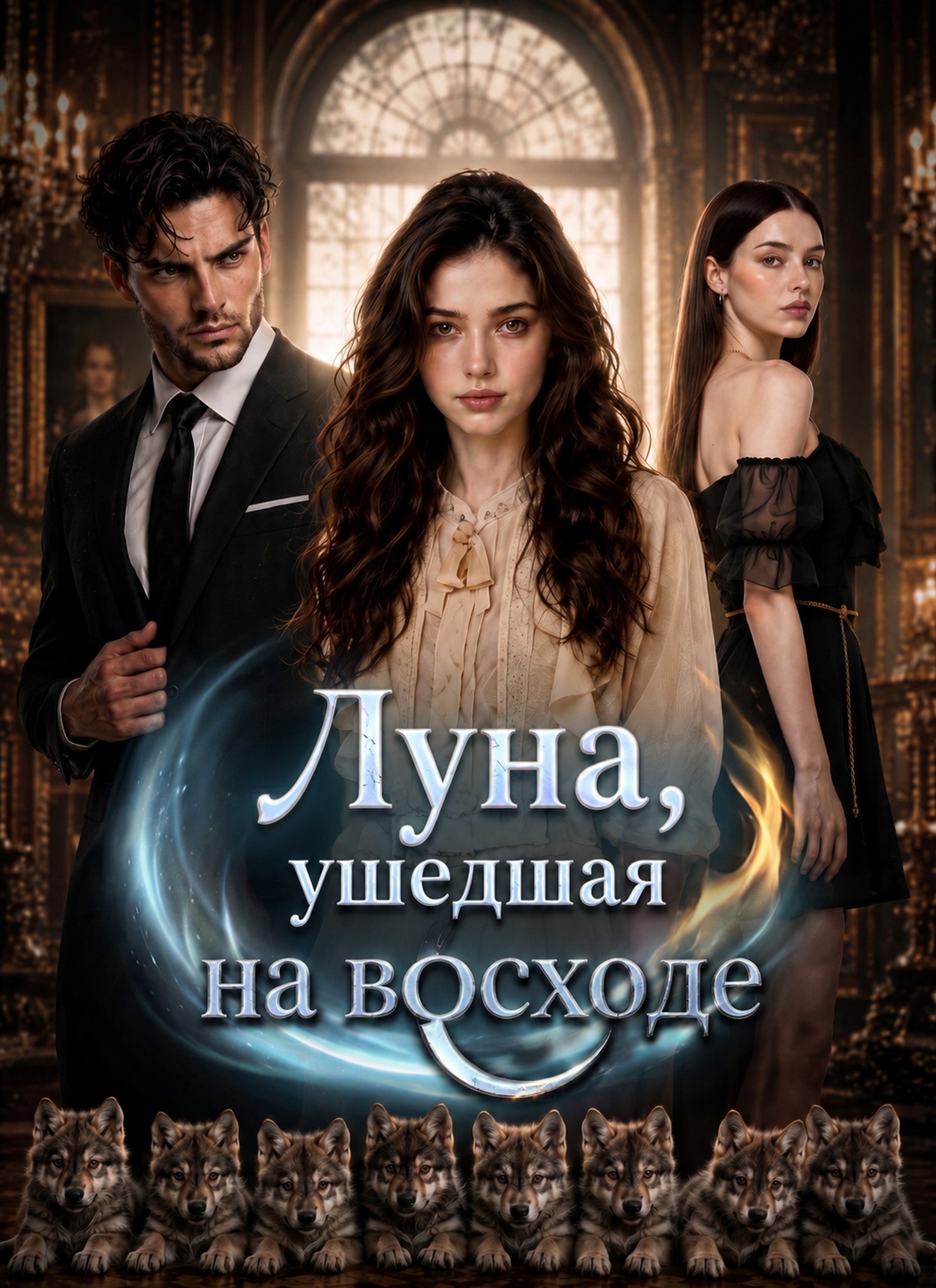 Луна, ушедшая на восходе