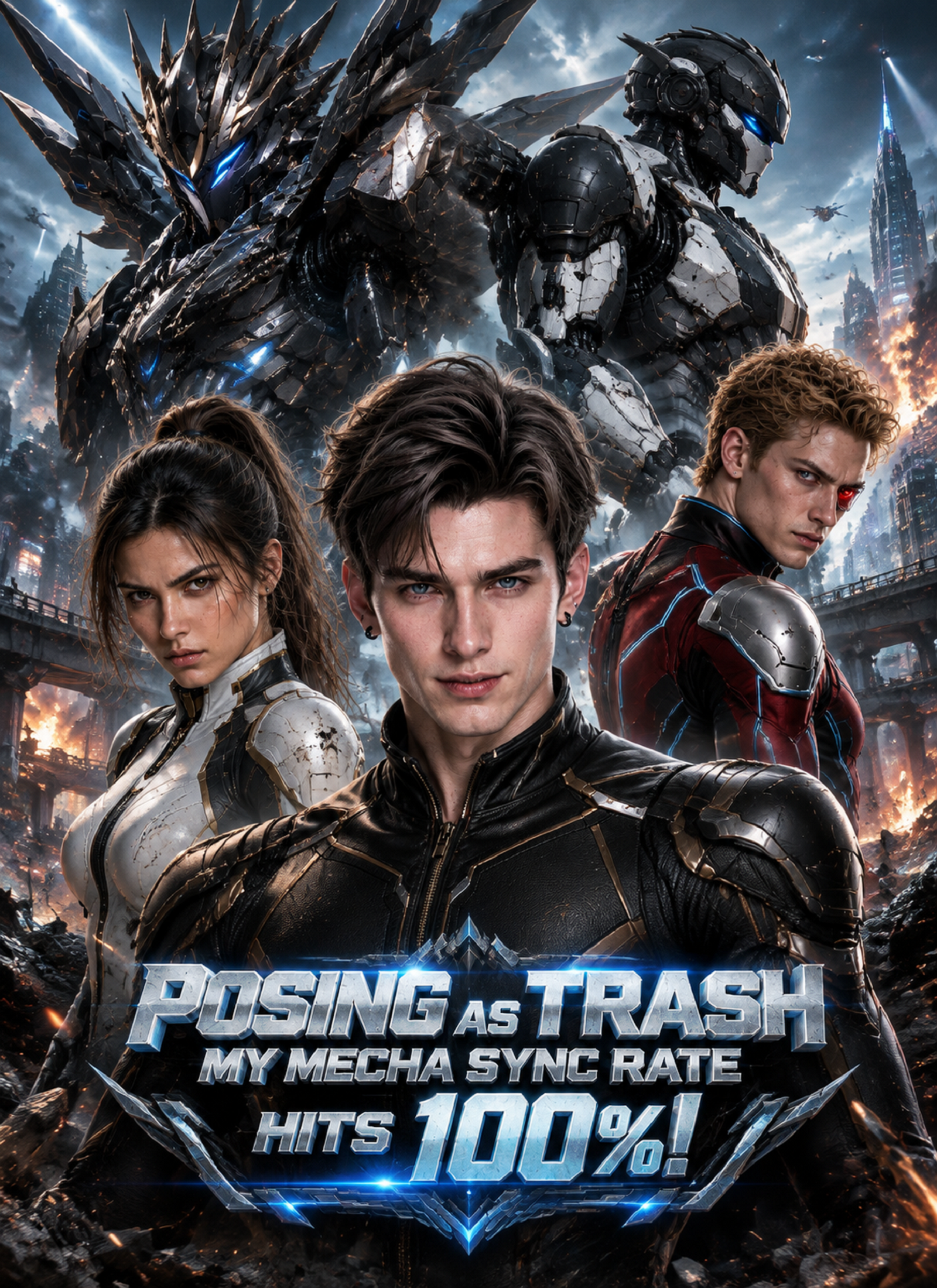 Posing as Trash, My Mecha Sync Rate Hits 100%!