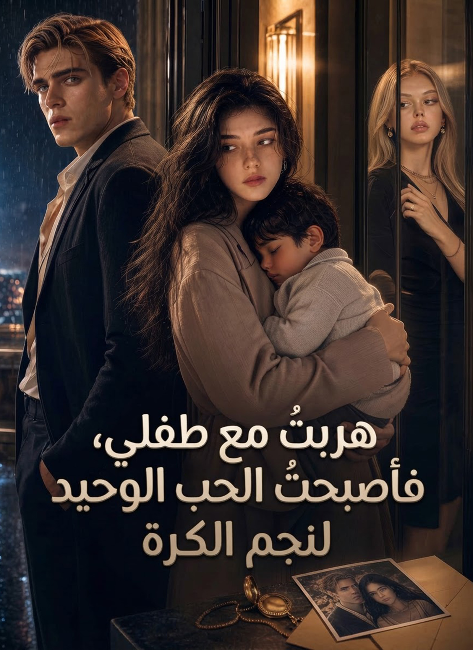 هربتُ مع طفلي، فأصبحتُ الحب الوحيد لنجم الكرة