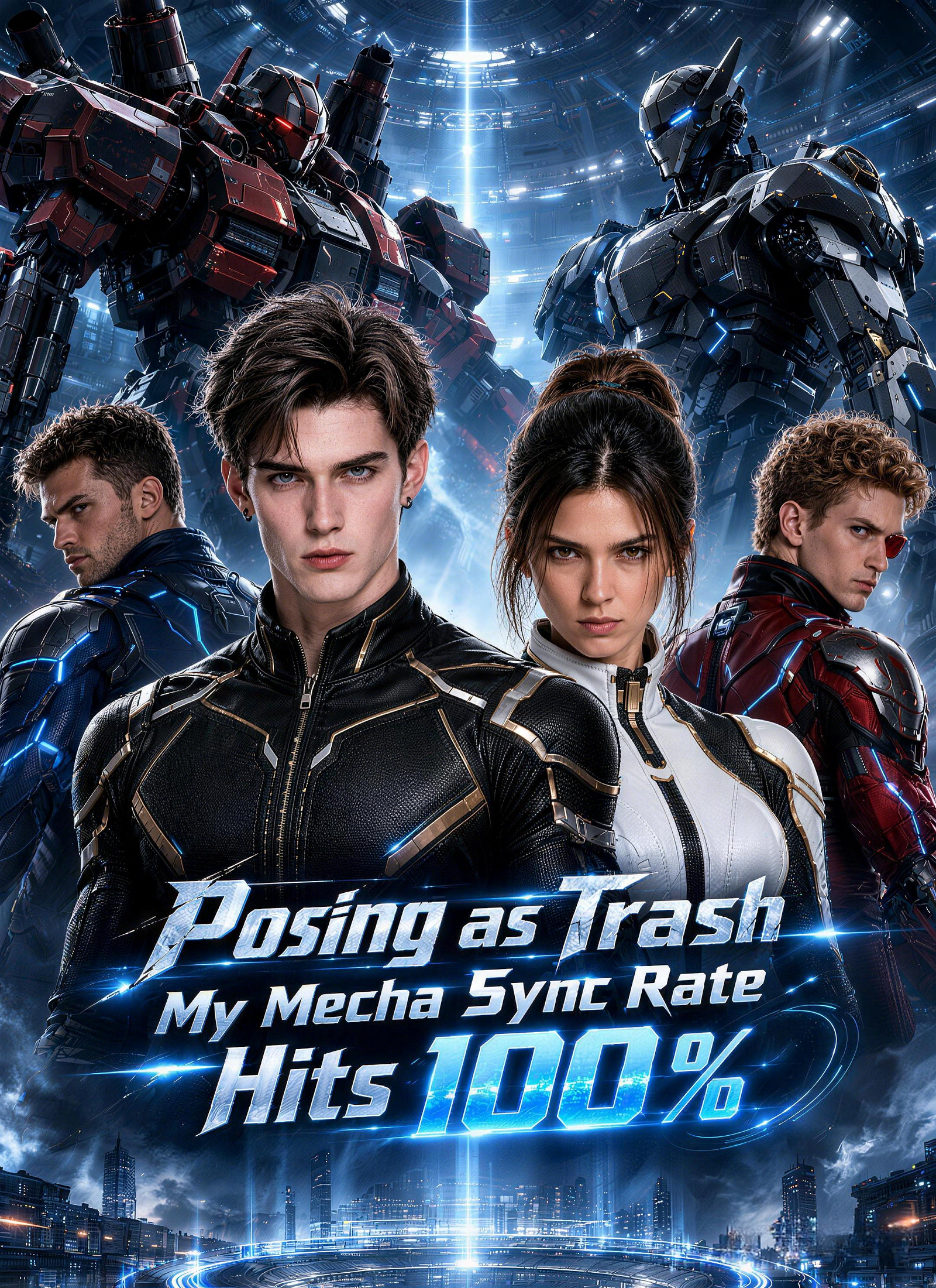 Posing as Trash, My Mecha Sync Rate Hits 100%!