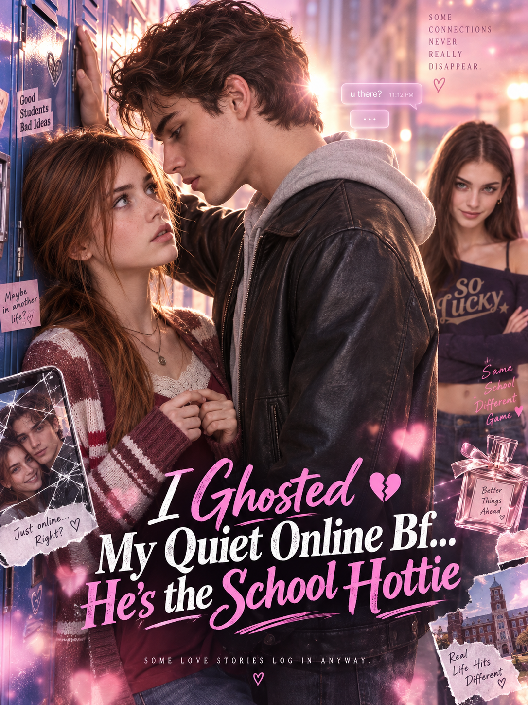 I Ghosted My Quiet Online Bf… He’s the School Hottie