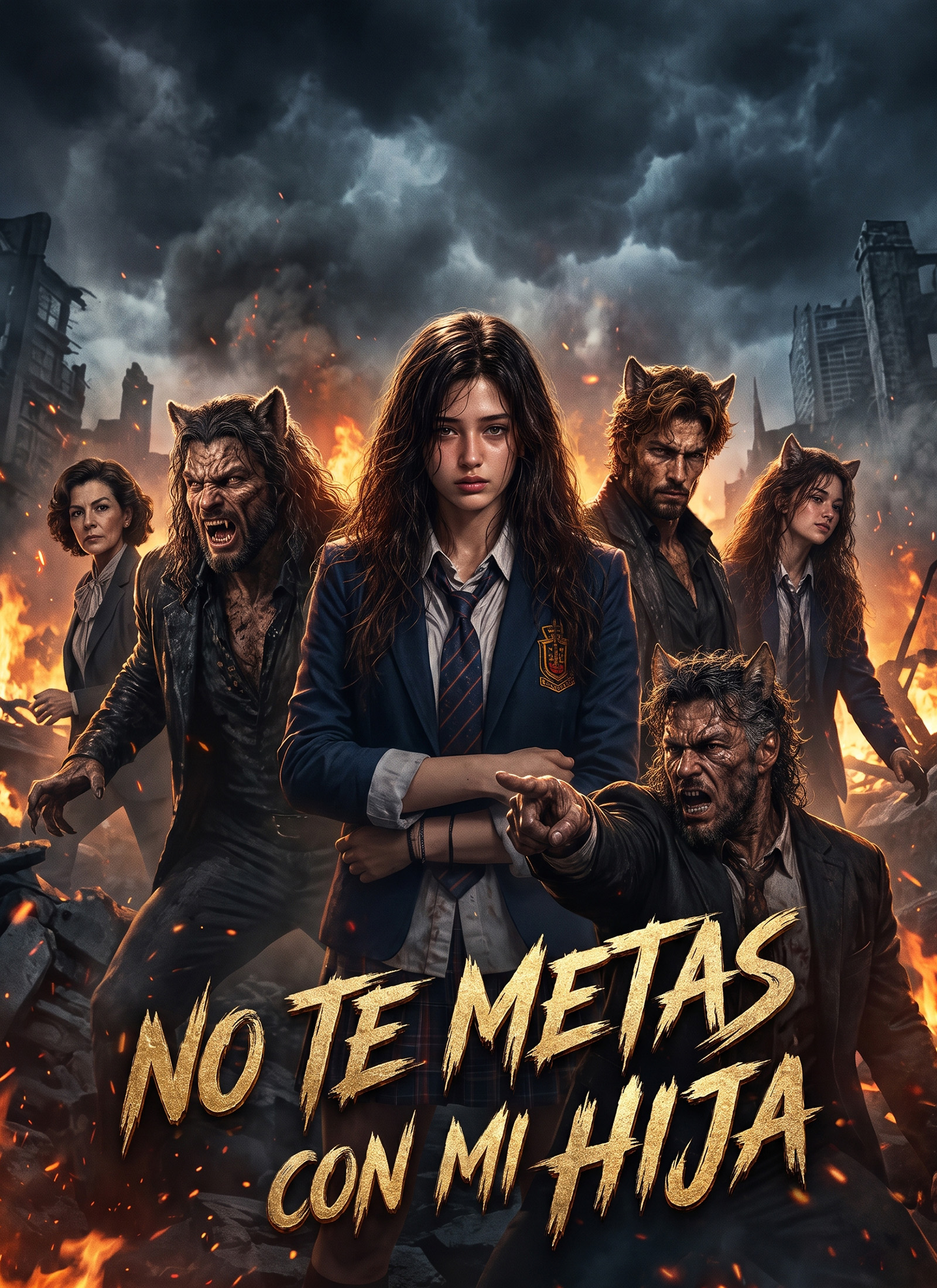No te metas con mi hija