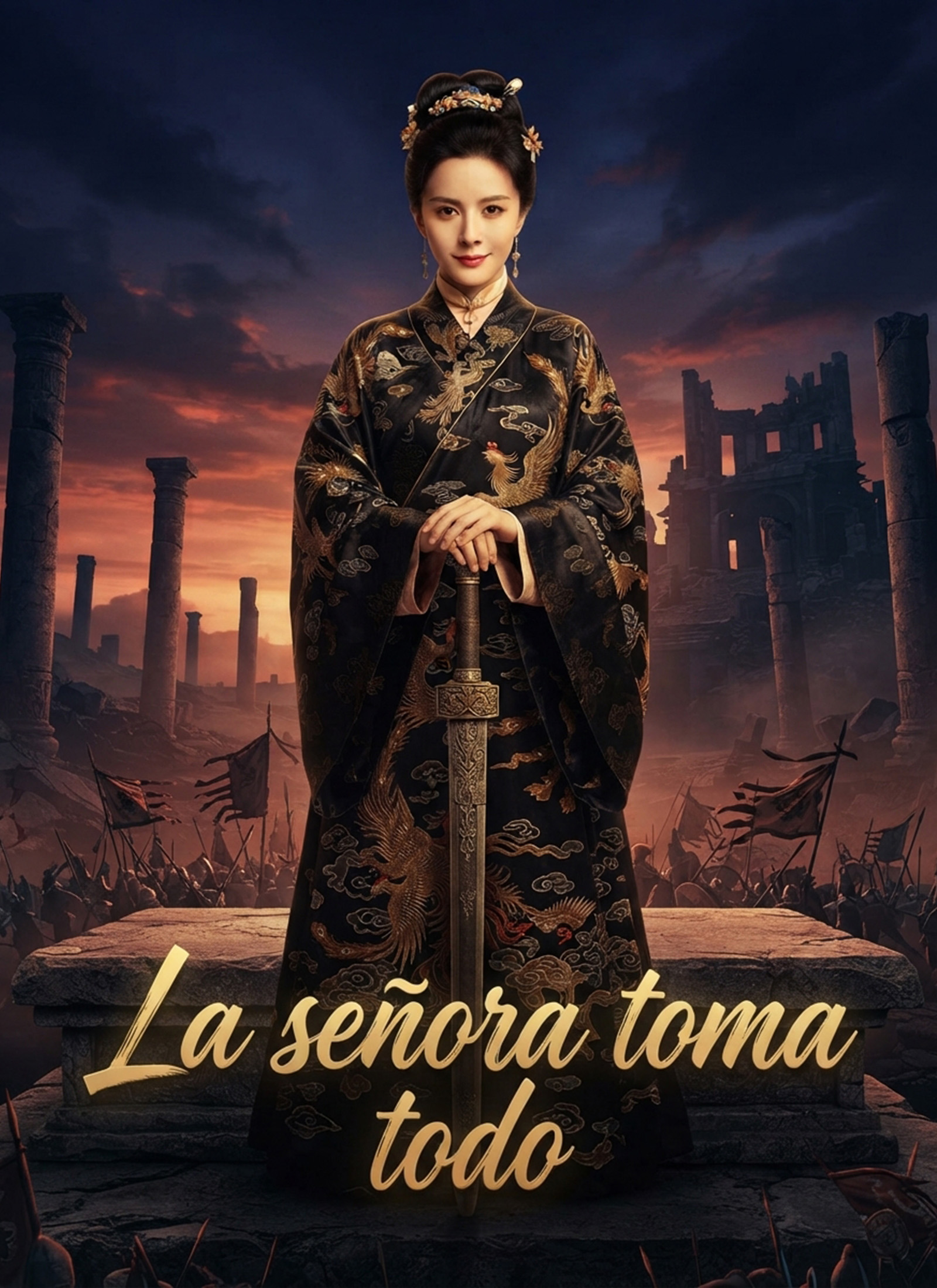 [Doblado]La señora toma todo