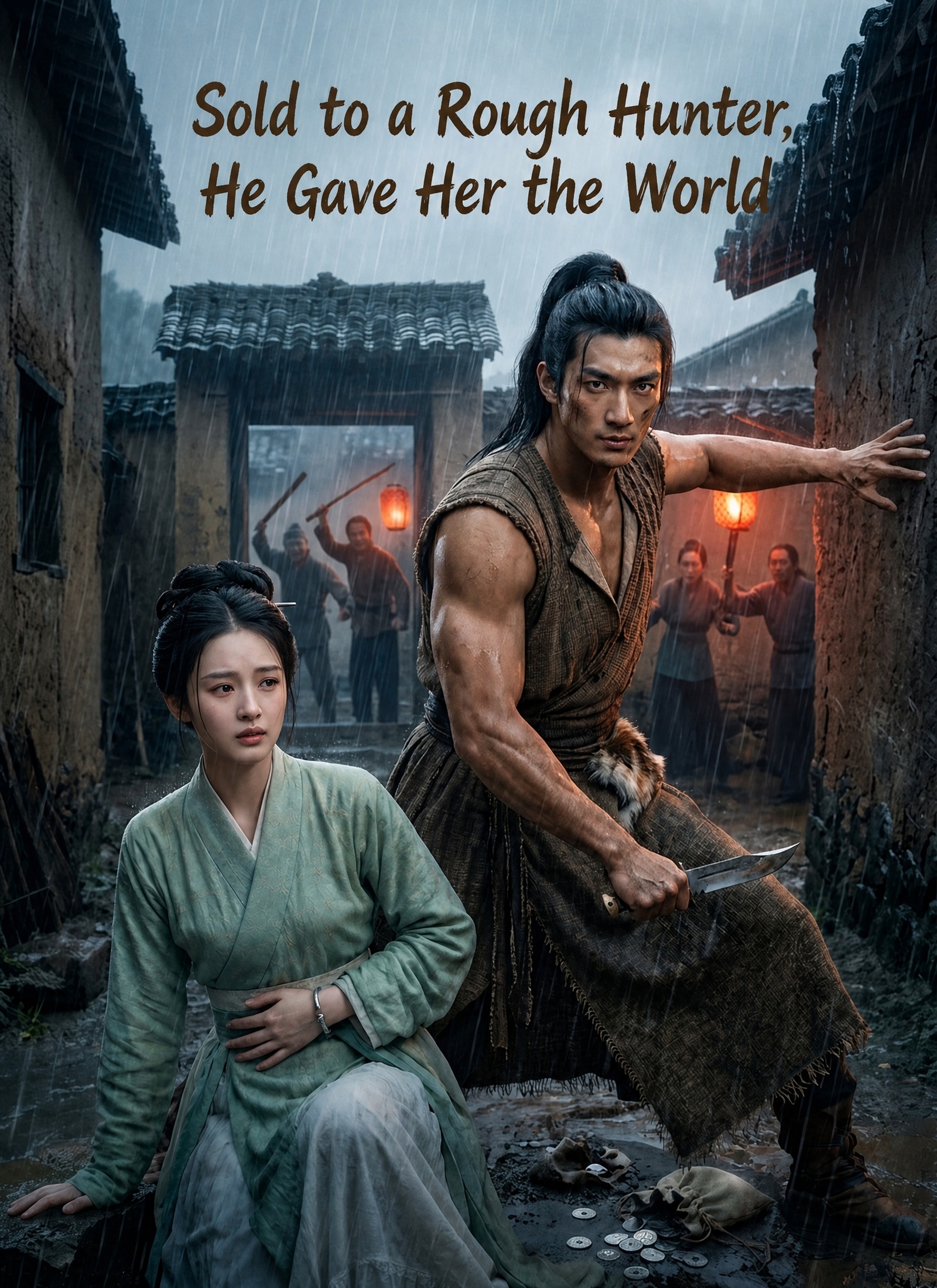 Sold to a Rough Hunter, He Gave Her the World