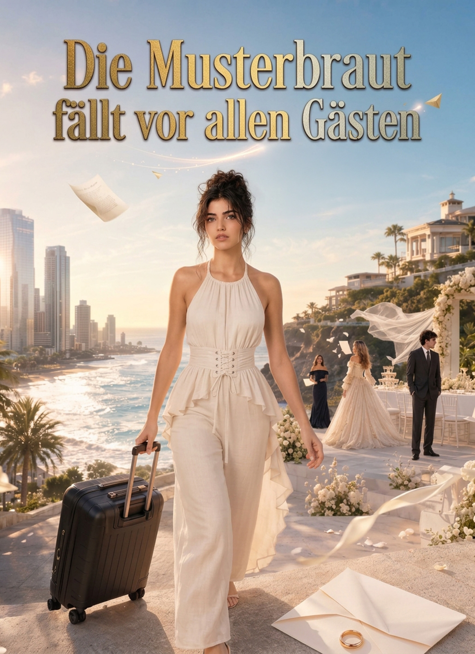 Die Musterbraut fällt vor allen Gästen