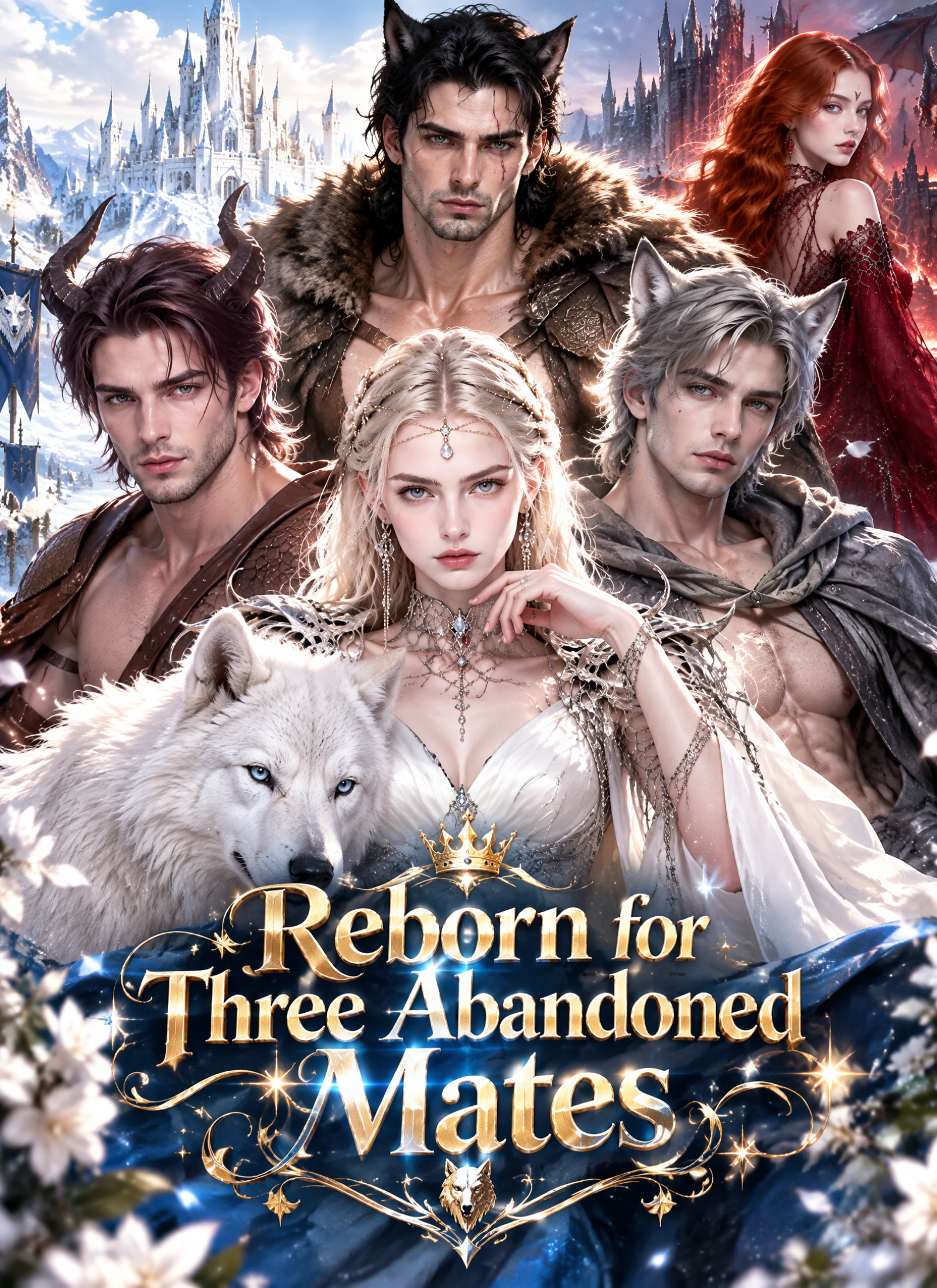 Reborn for Three Abandoned Mates