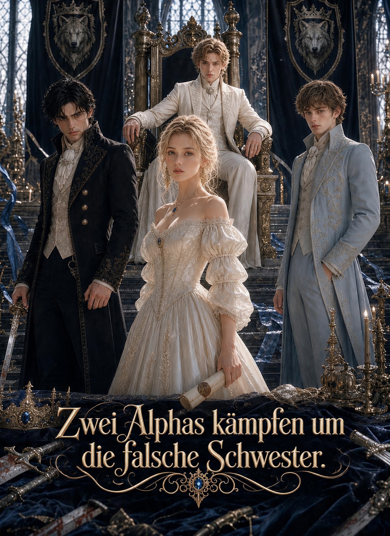 Zwei Alphas kämpfen um die falsche Schwester