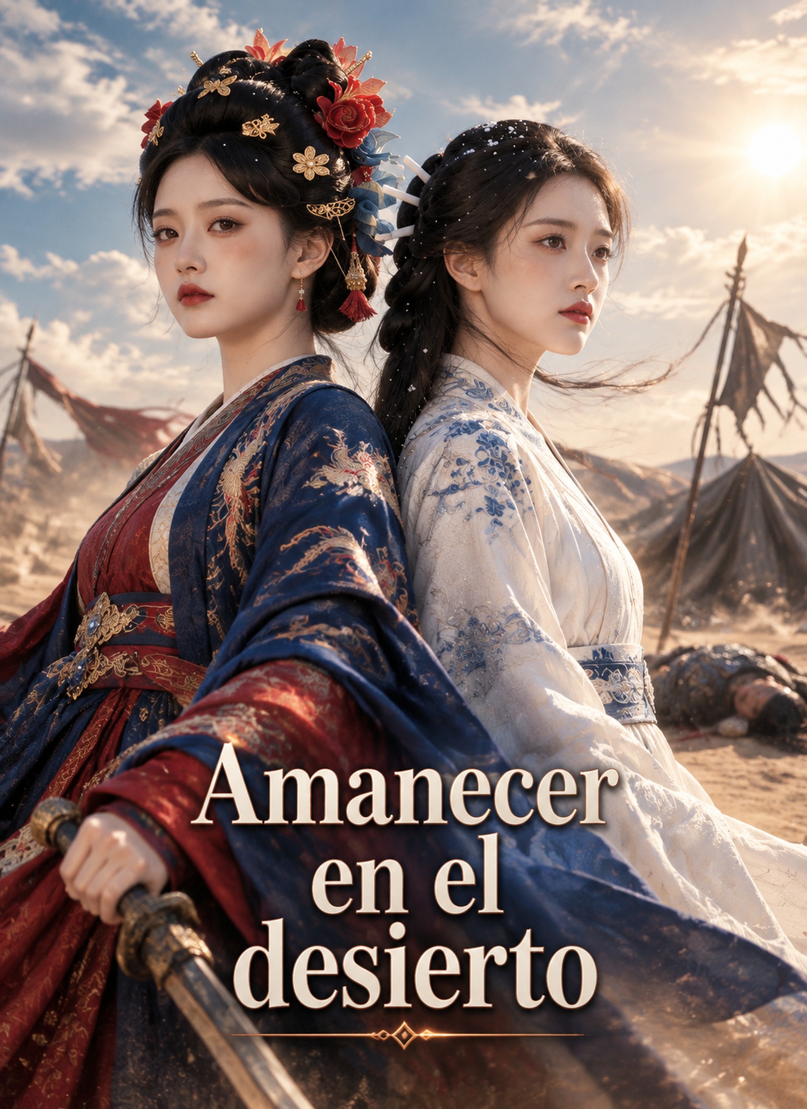 Amanecer en el desierto