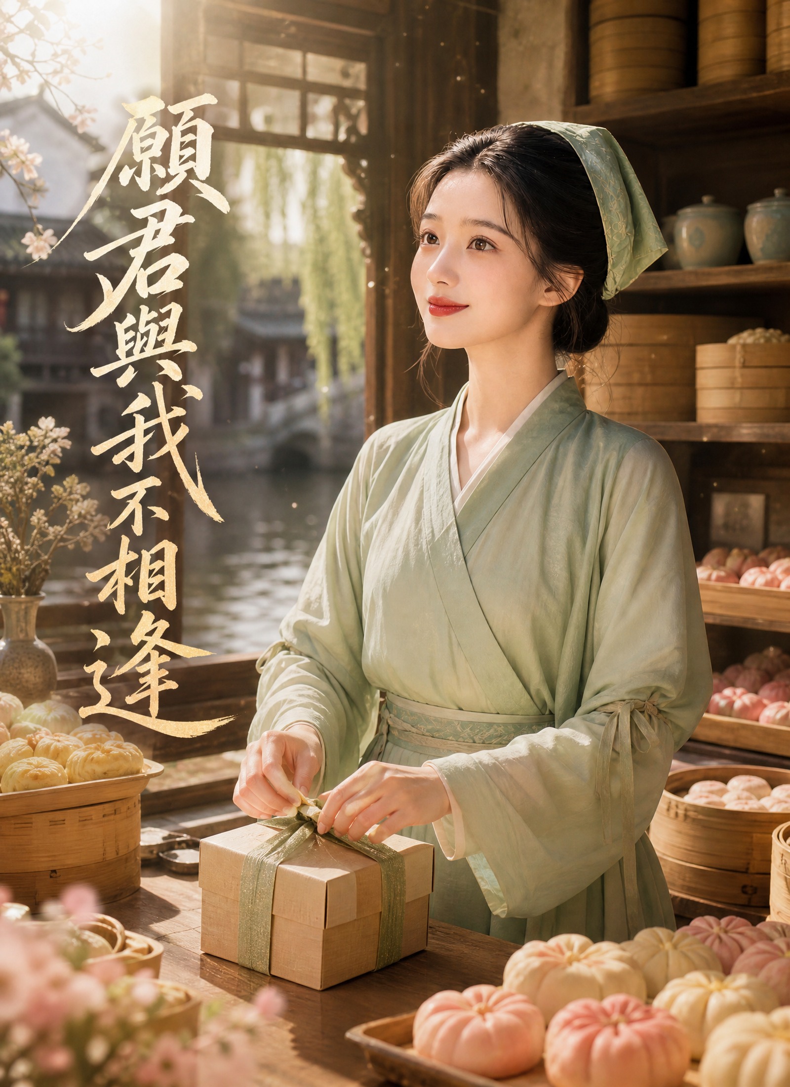 願君與我不相逢