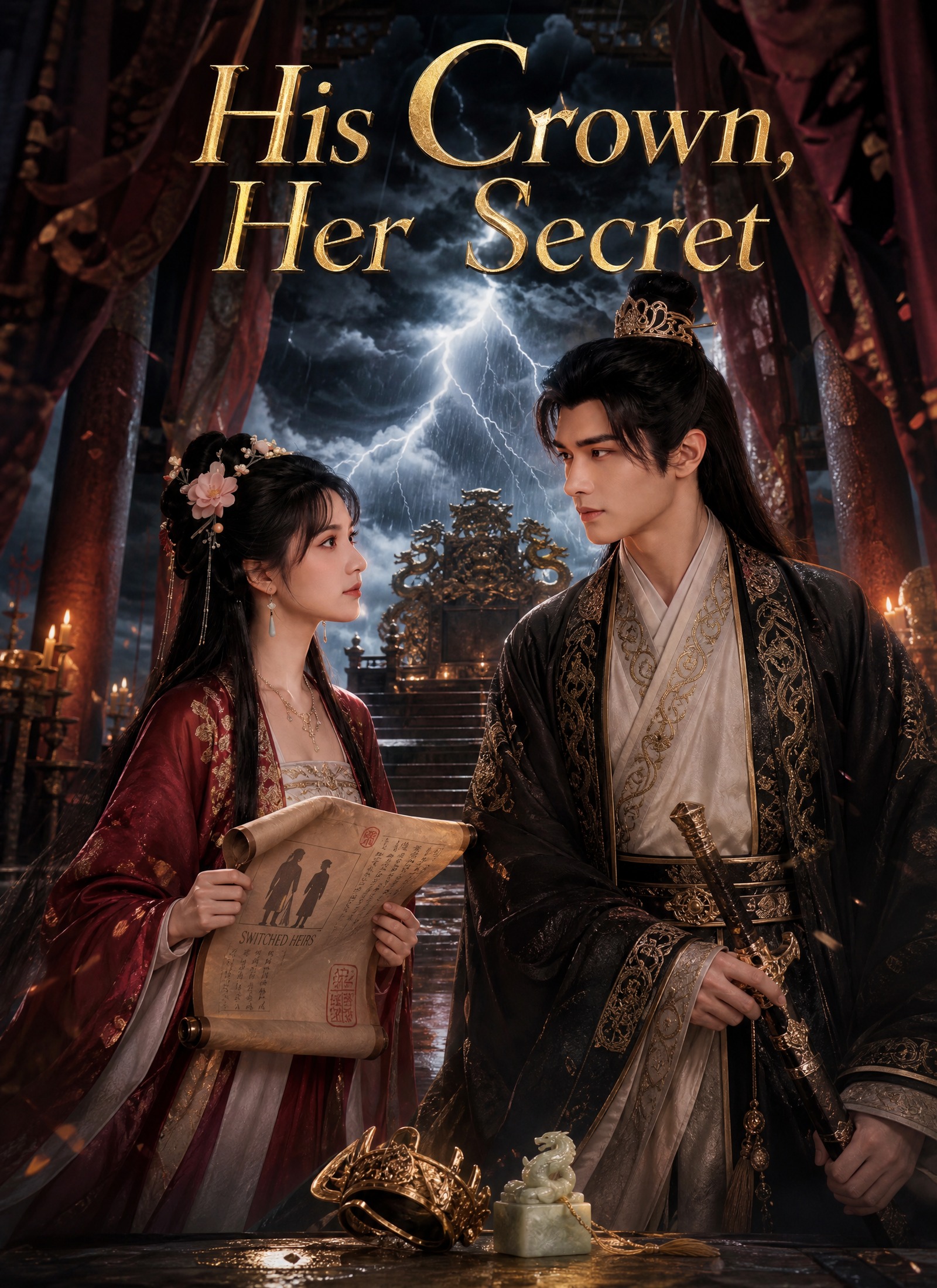 [Dubbed] His Crown, Her Secret