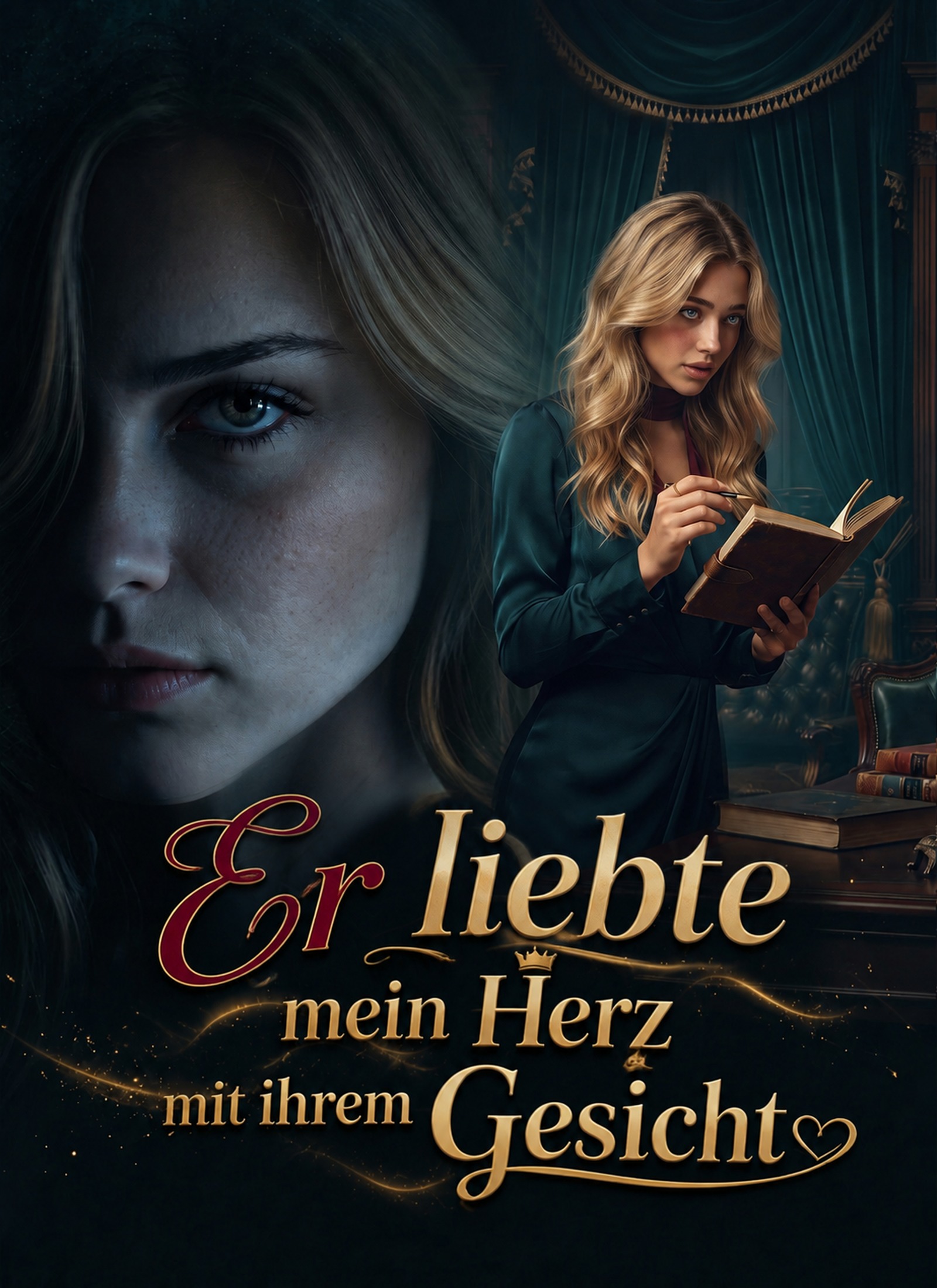 Er liebte mein Herz mit ihrem Gesicht