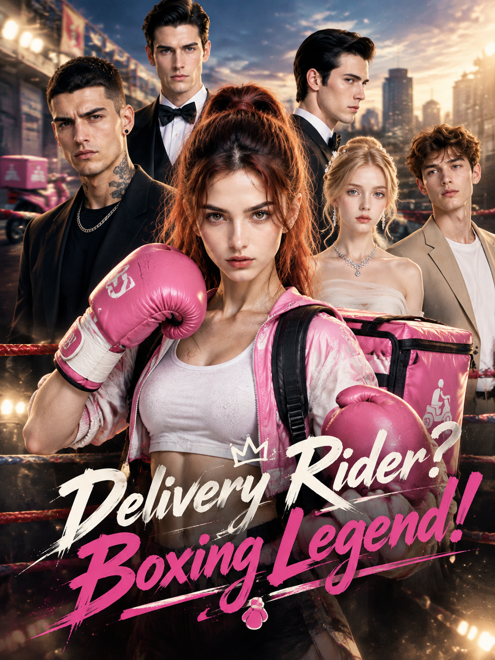 Delivery Rider?Boxing Legend!