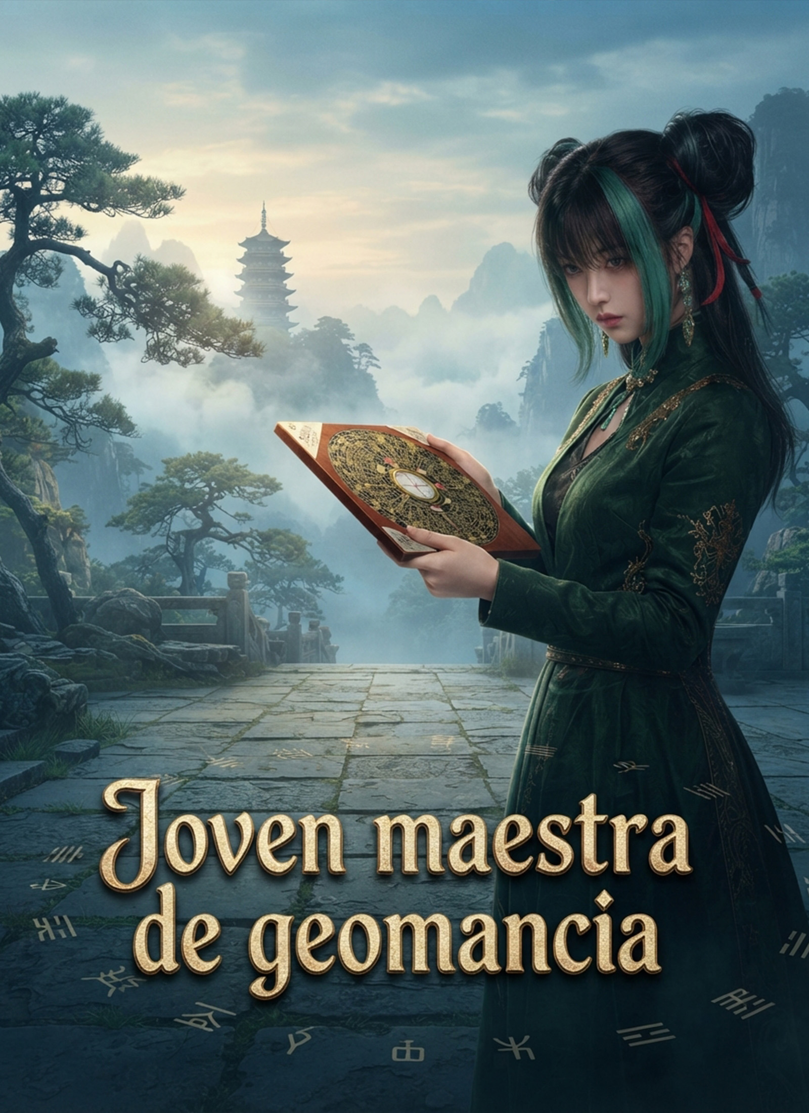 [Doblado]Joven maestra de geomancia