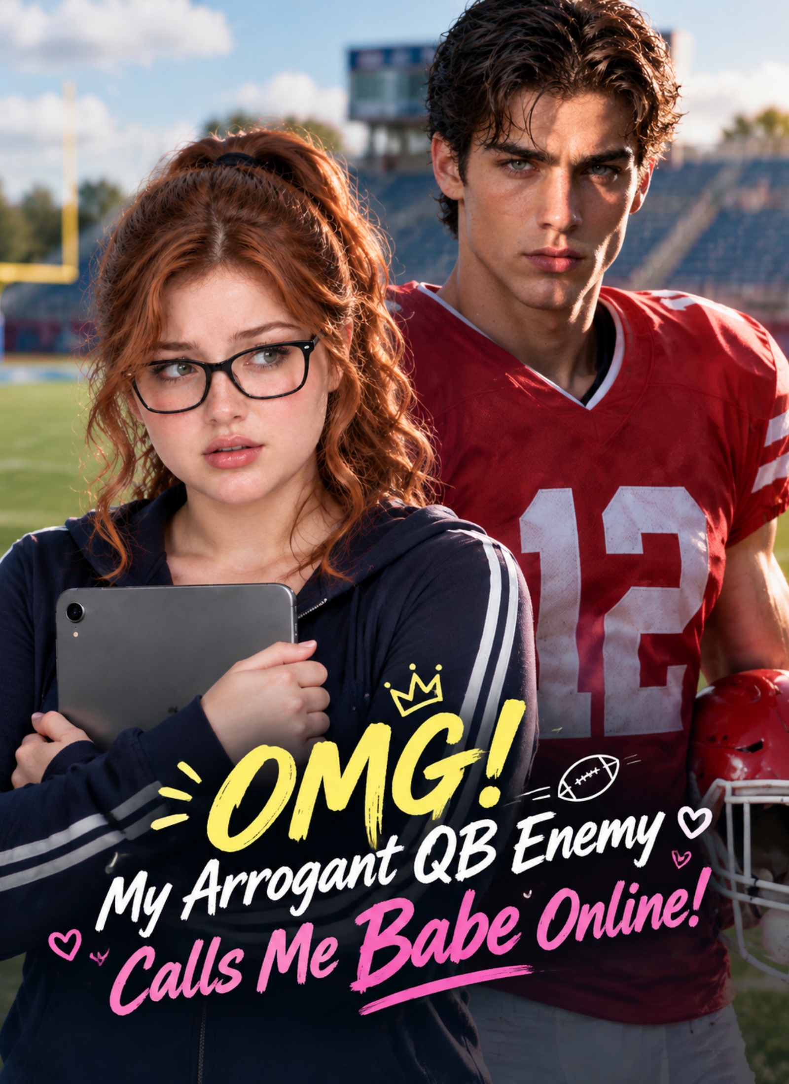 OMG! My Arrogant QB Enemy Calls Me Babe Online!