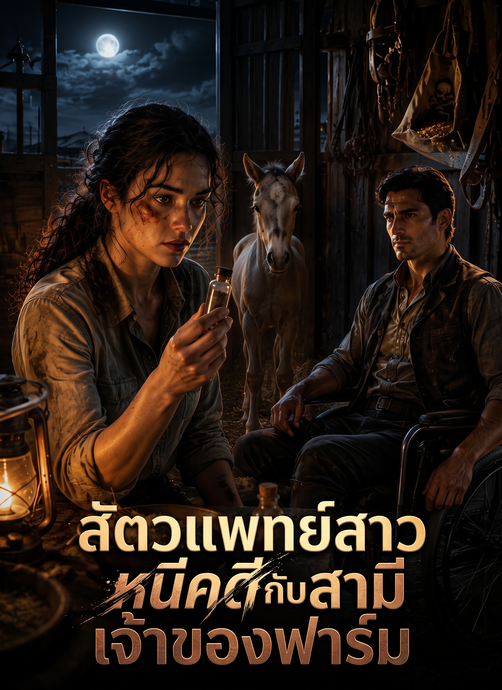 สัตวแพทย์สาวหนีคดีกับสามีเจ้าของฟาร์ม