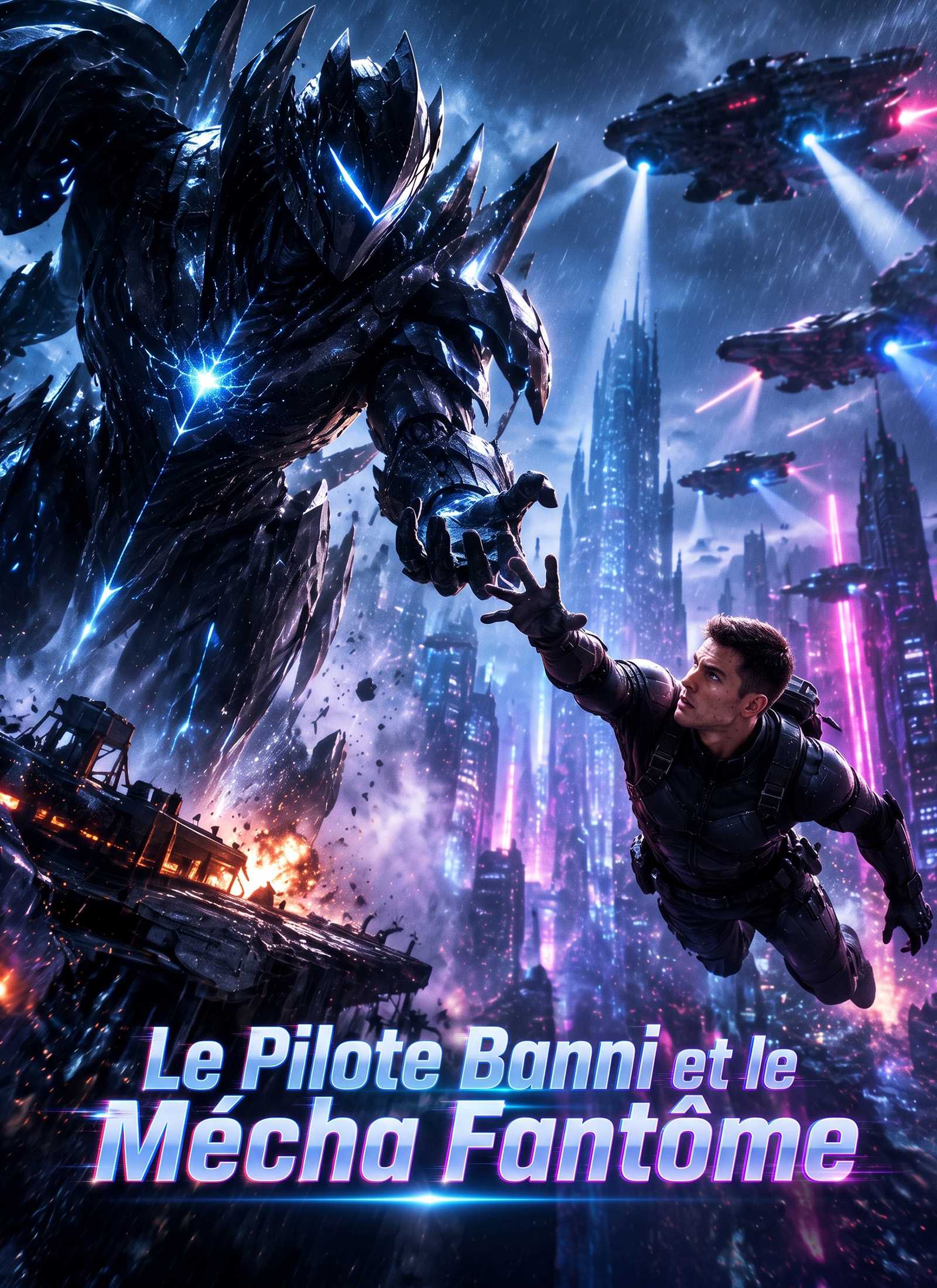Le Pilote Banni et le Mécha Fantôme