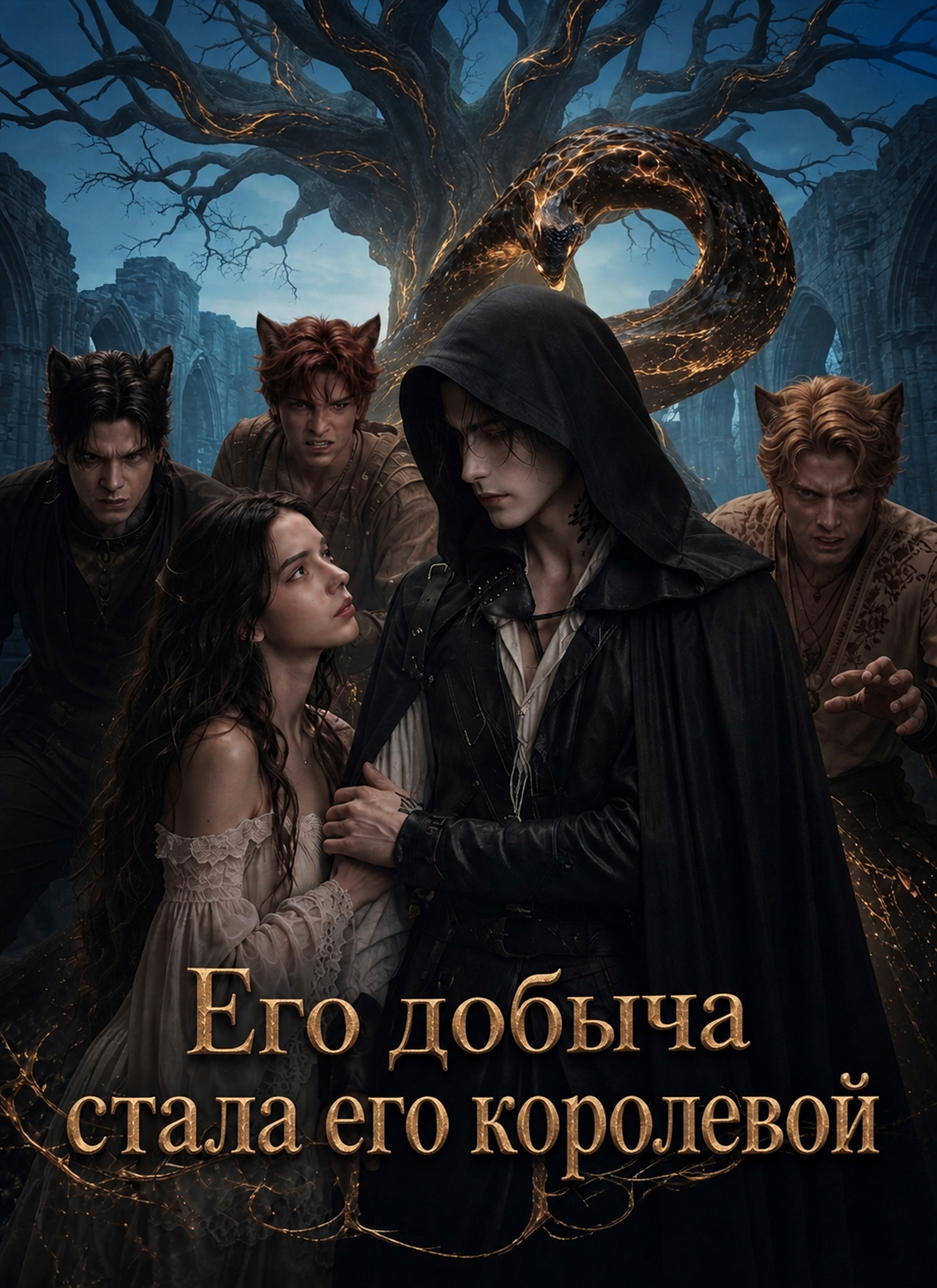 Его добыча стала его королевой