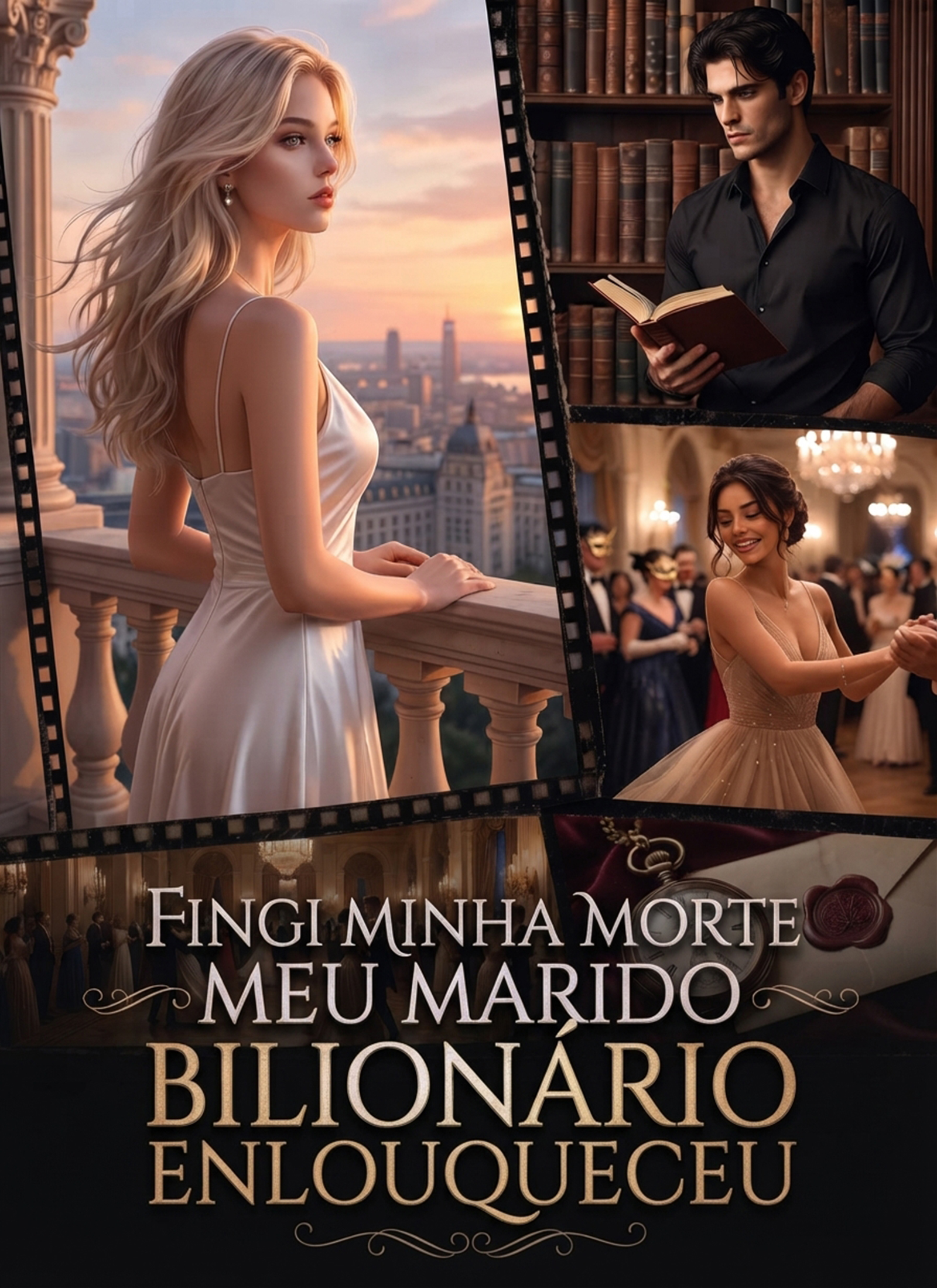 Fingi Minha Morte, Meu Marido Bilionário Enlouqueceu