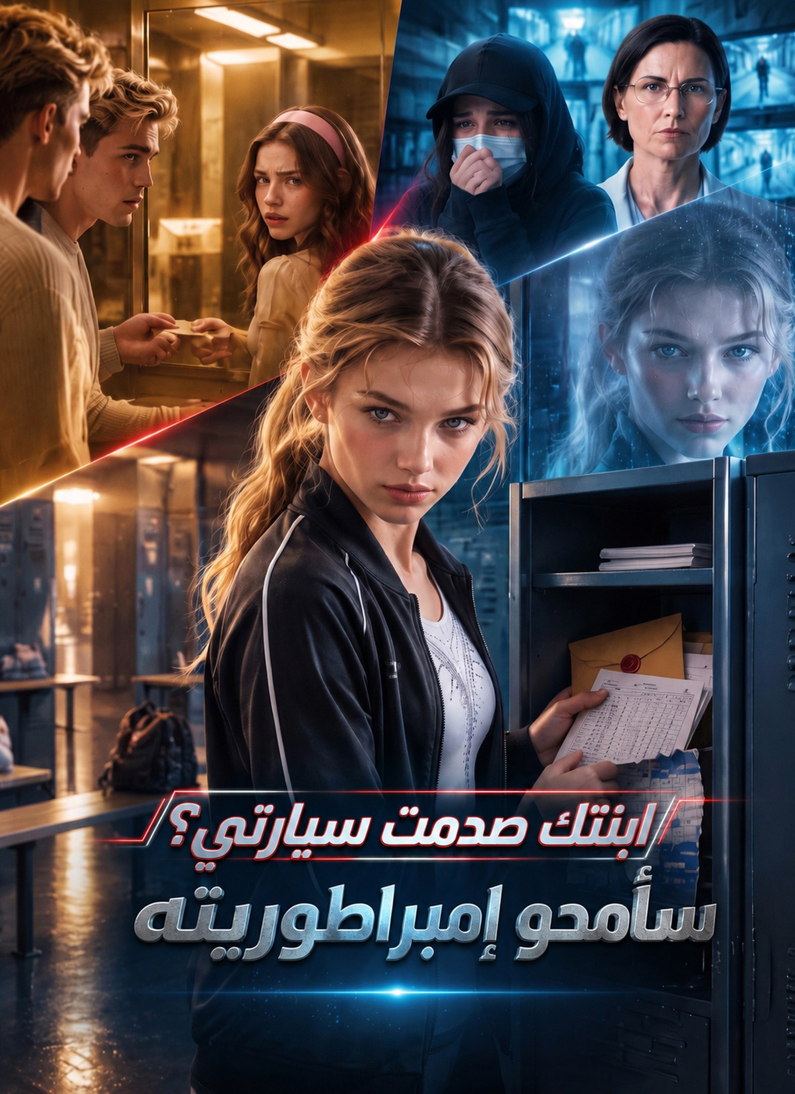 ابنتك صدمت سيارتي؟ سأمحو إمبراطوريته