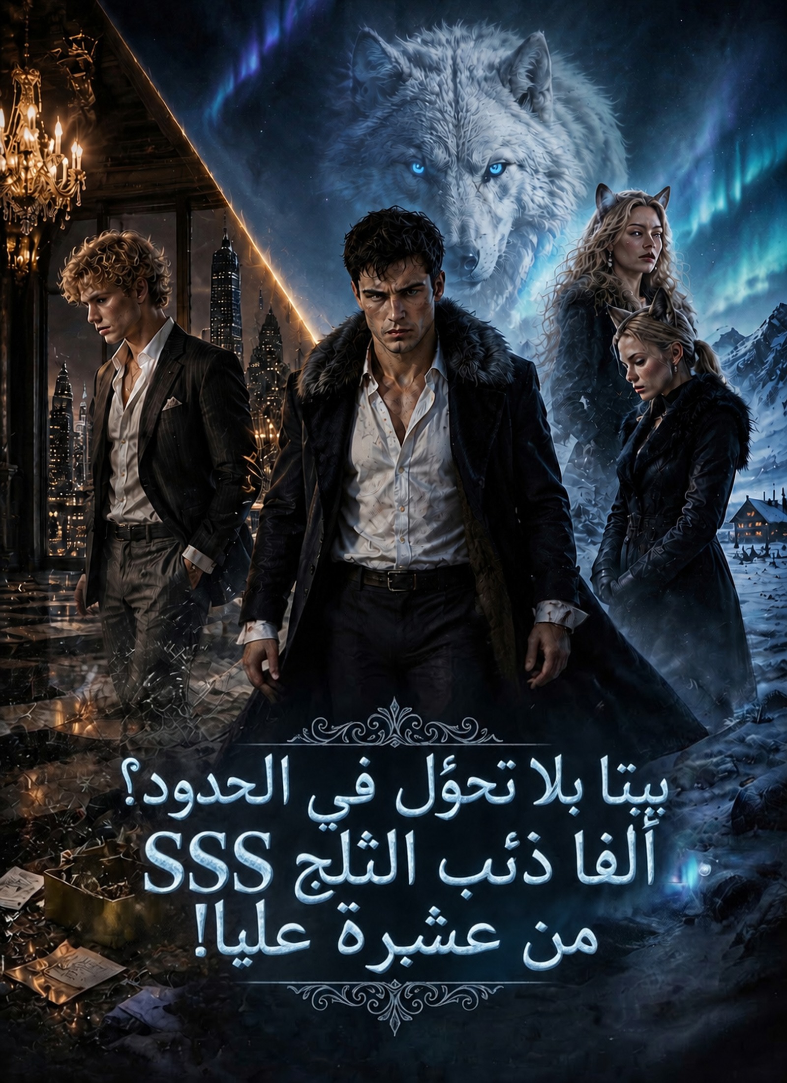 بيتا بلا تحوّل في الحدود؟ ألفا ذئب الثلج SSS من عشيرة عليا!