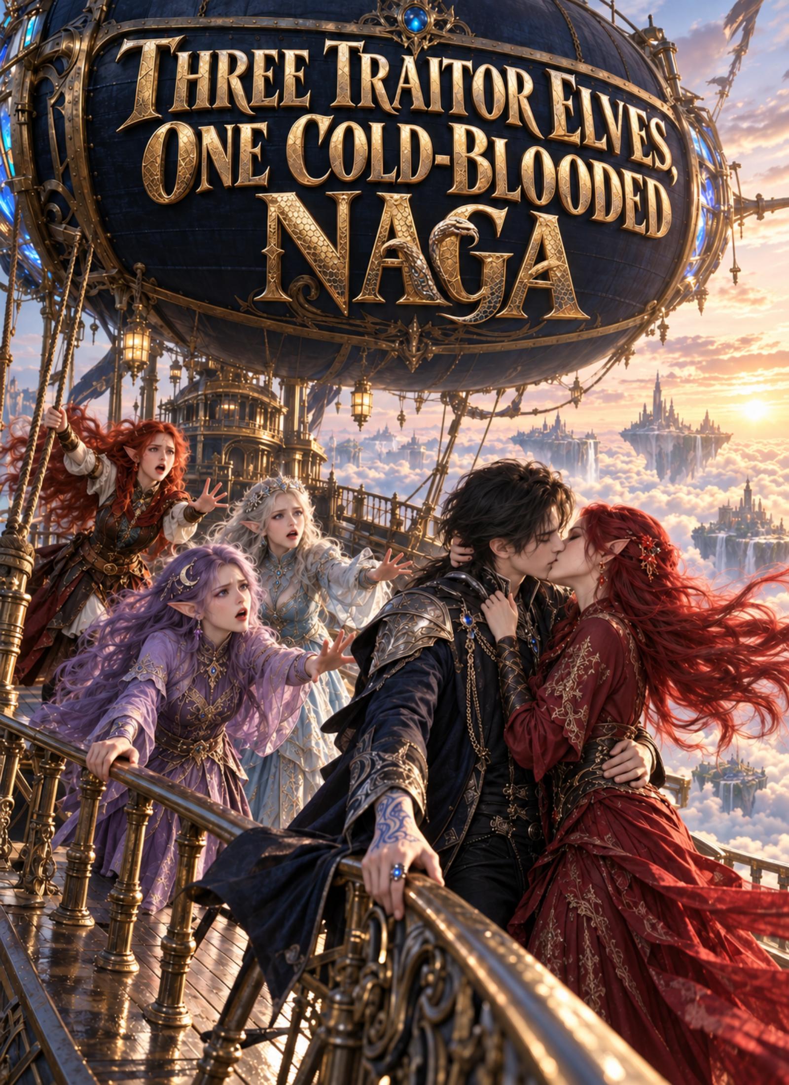 Three Traitor Elves, One Cold-Blooded Naga