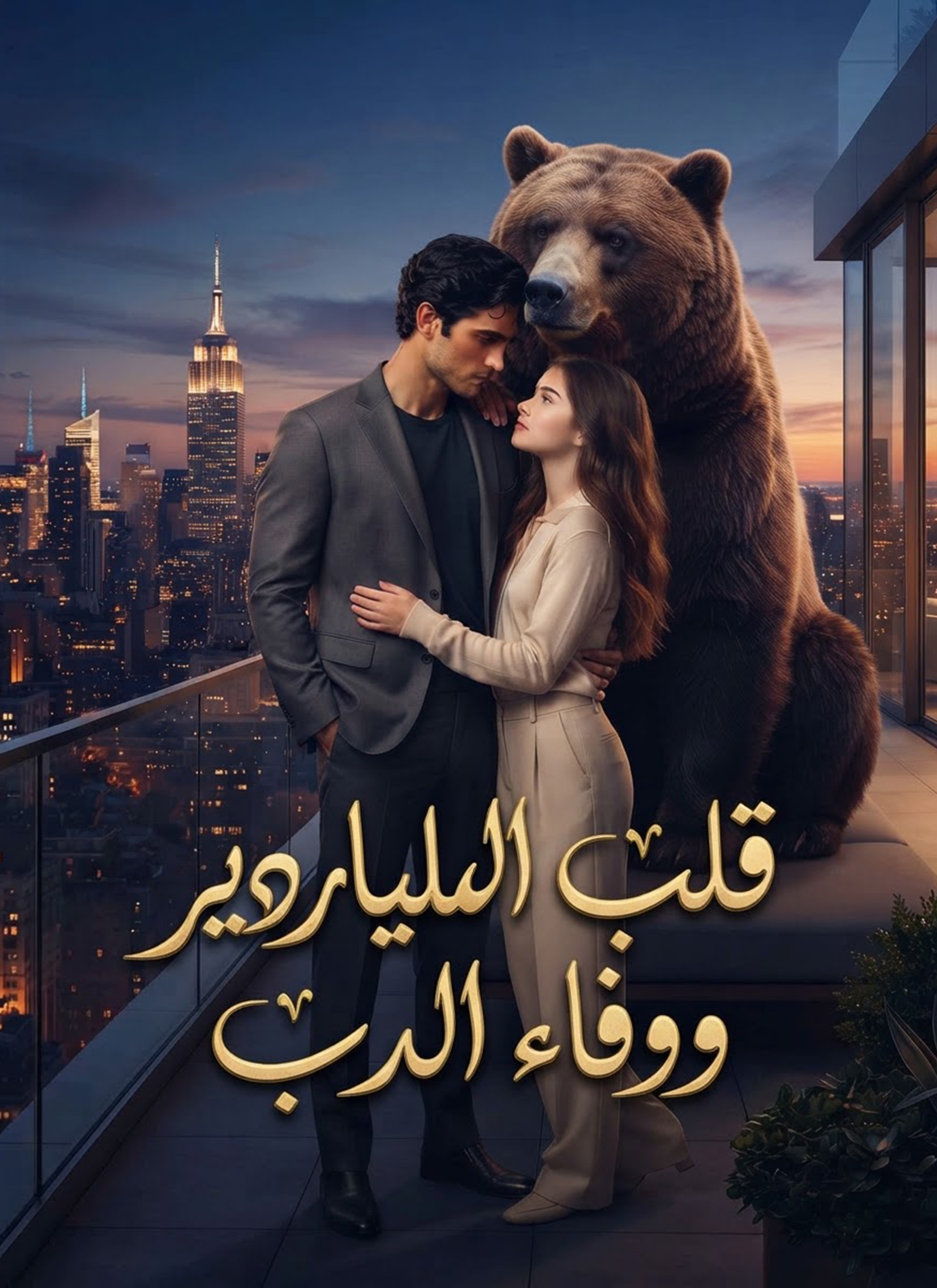 قلب الملياردير ووفاء الدب