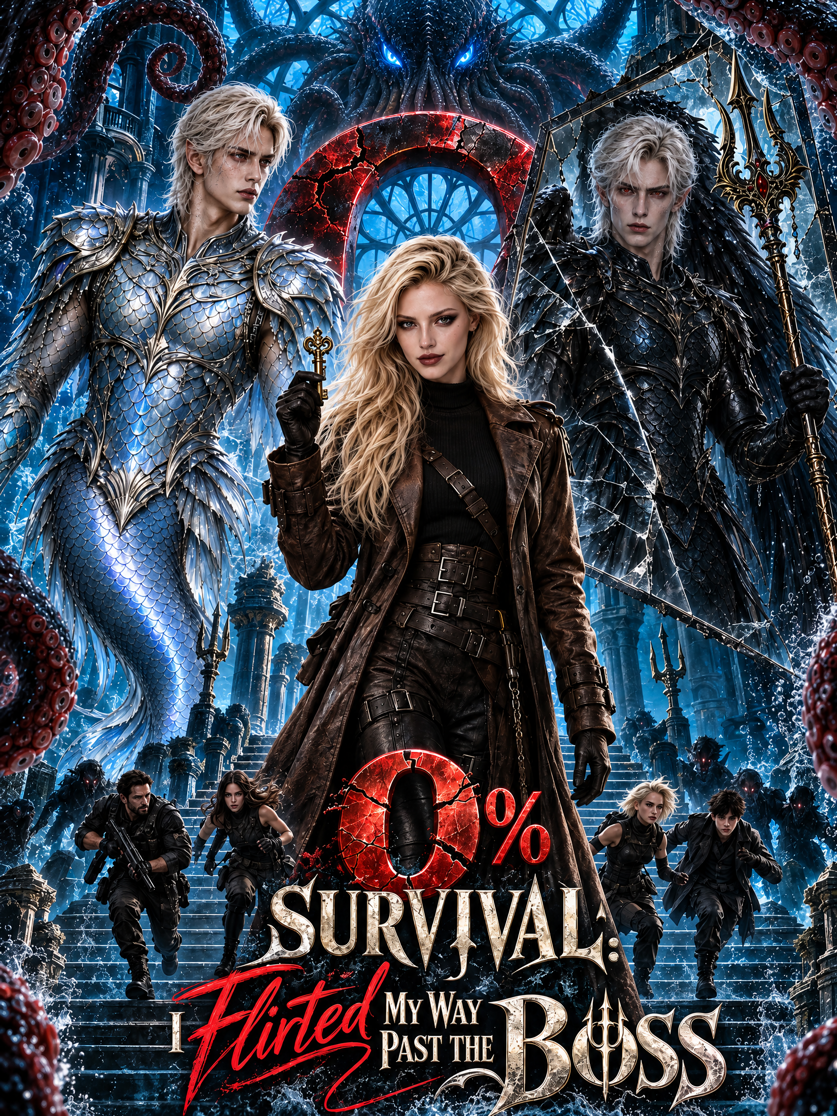 0% Survival SSS Dungeon: I Flirted My Way Out With The Boss