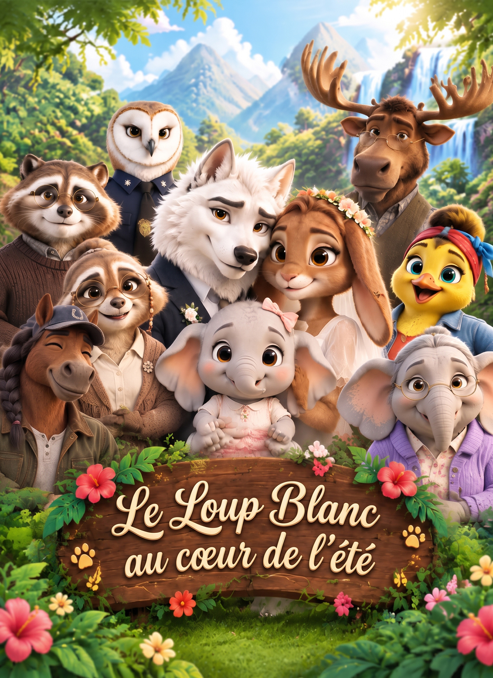 Le Loup Blanc au cœur de l’été