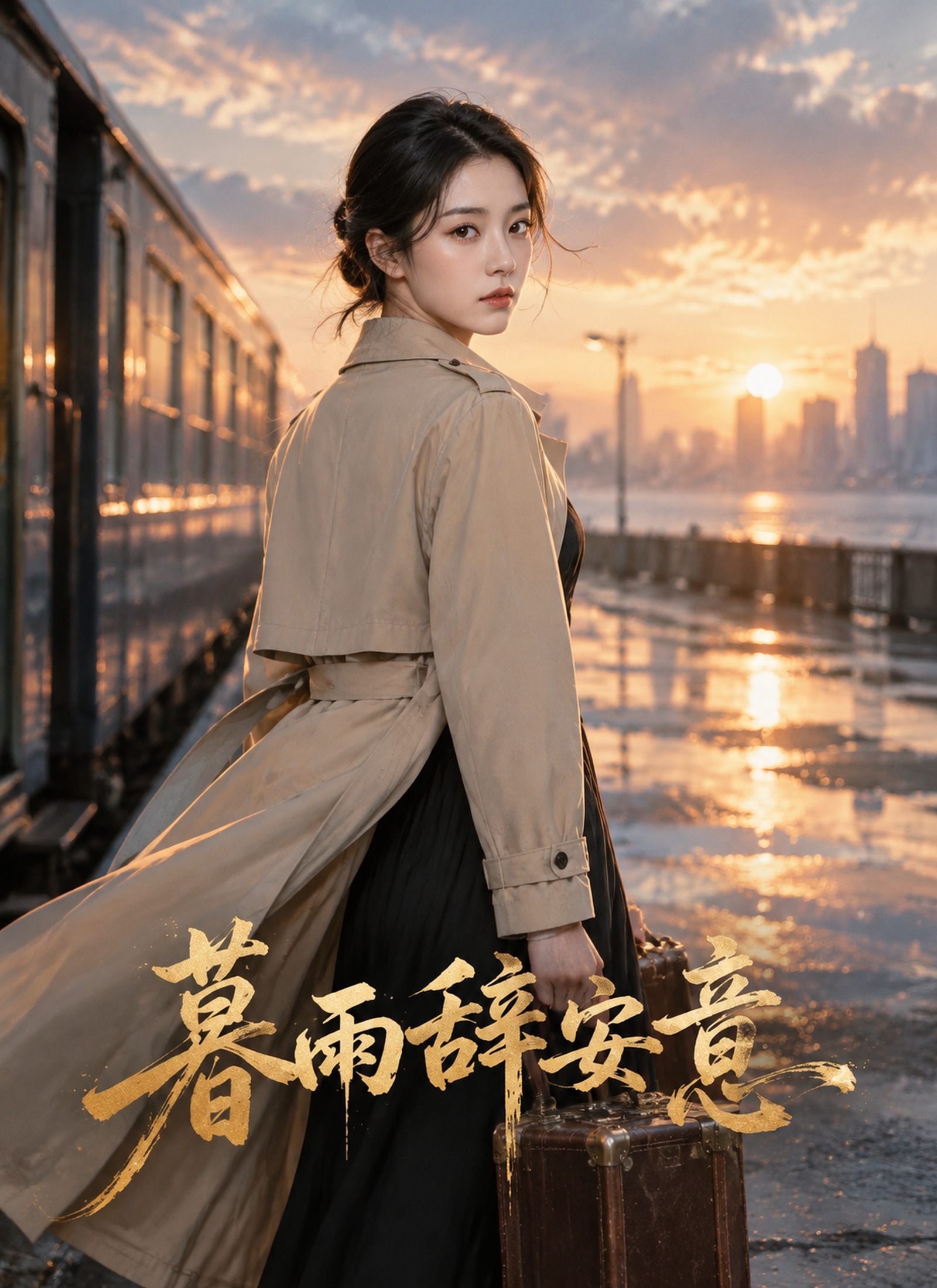 暮雨辭安意