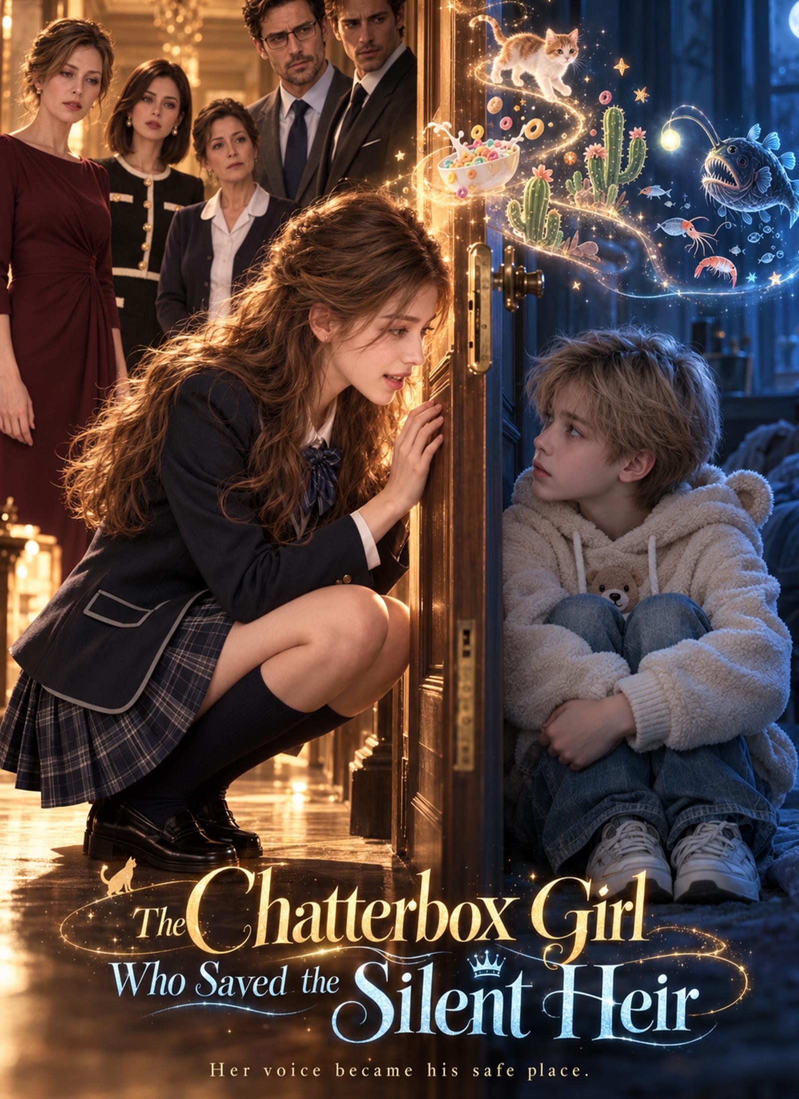 The Chatterbox Girl Who Saved the Silent Heir