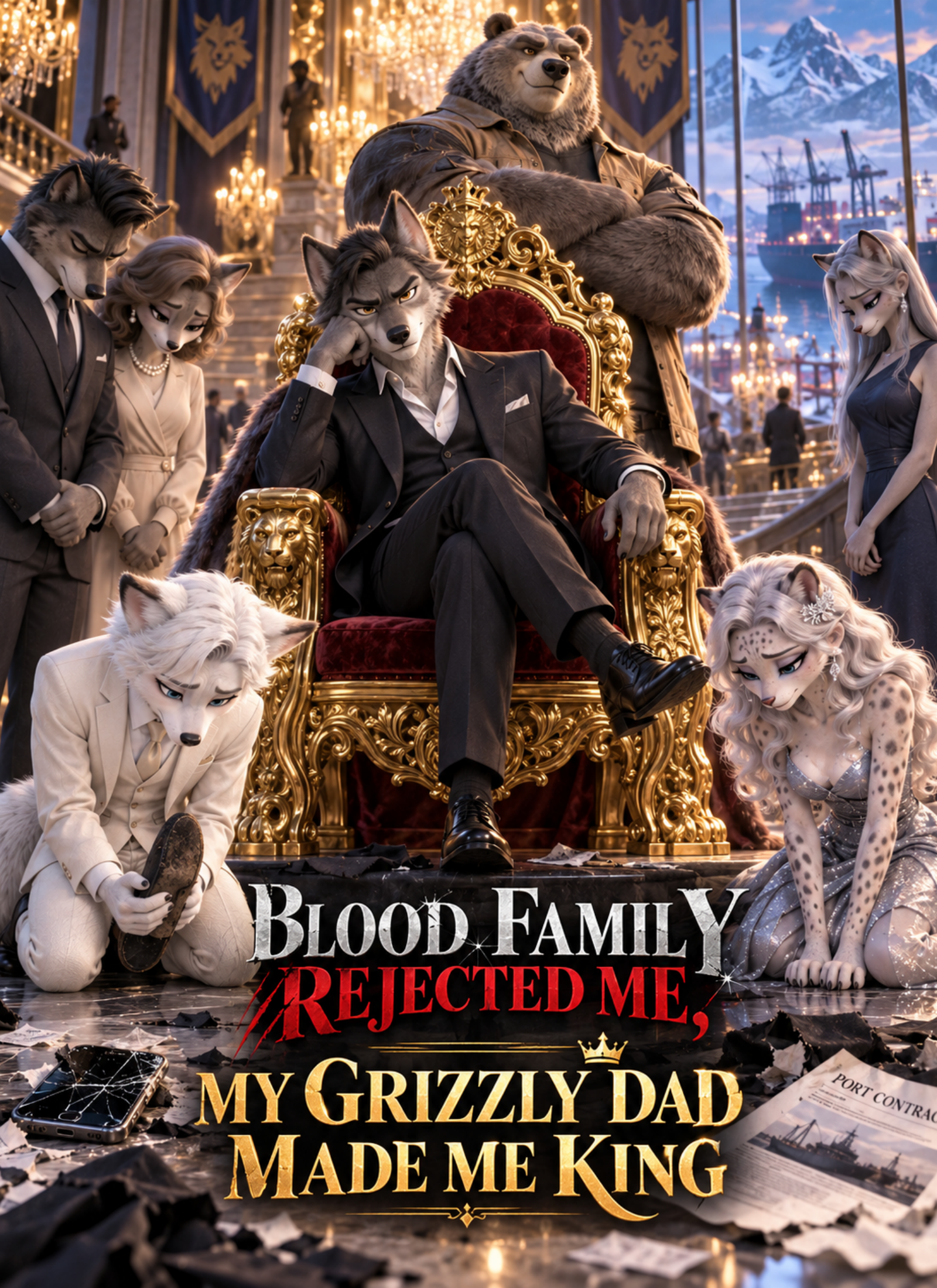 Blood Family Rejected Me, My Grizzly Dad Made Me King