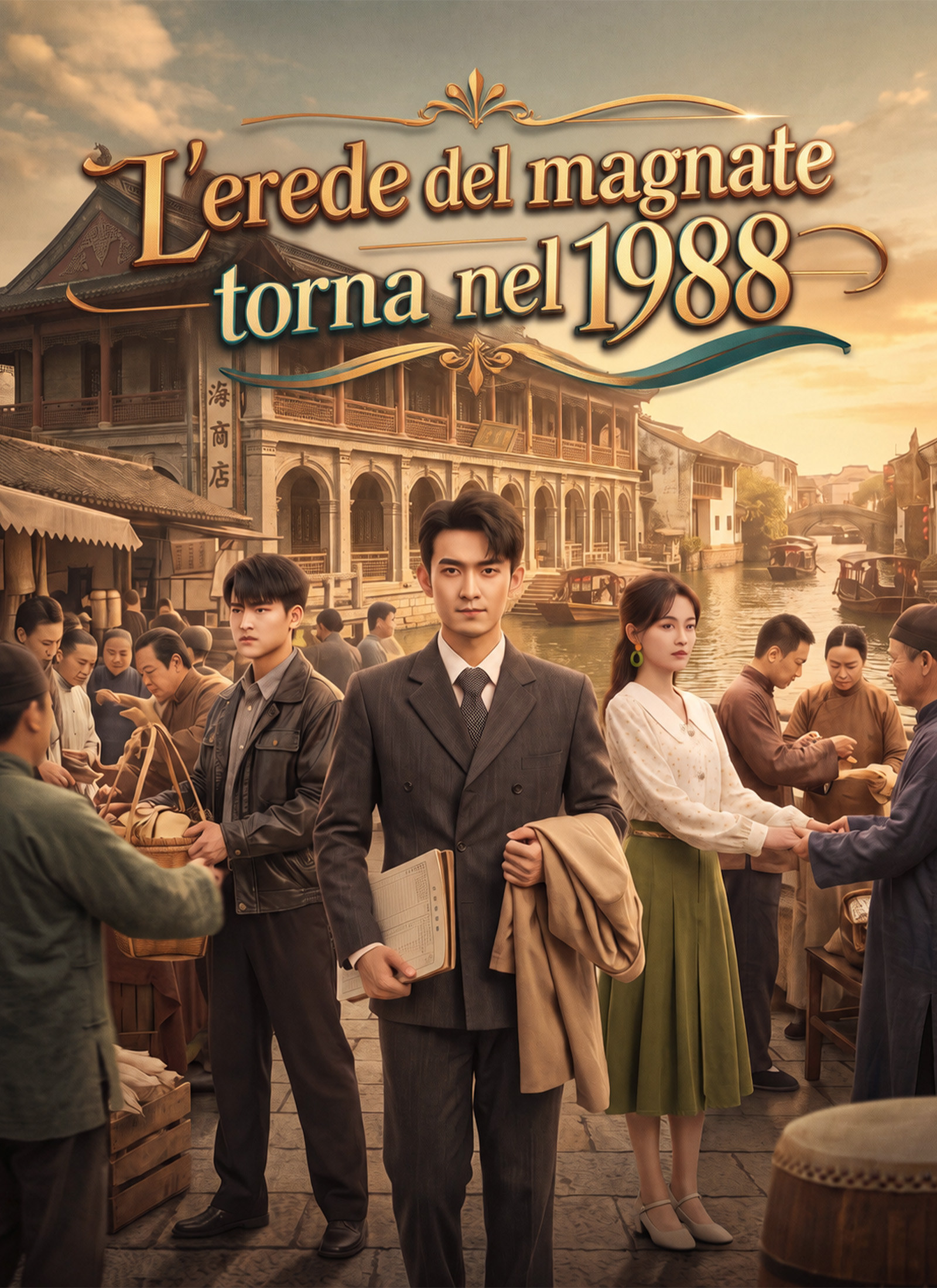 L'erede del magnate torna nel 1988