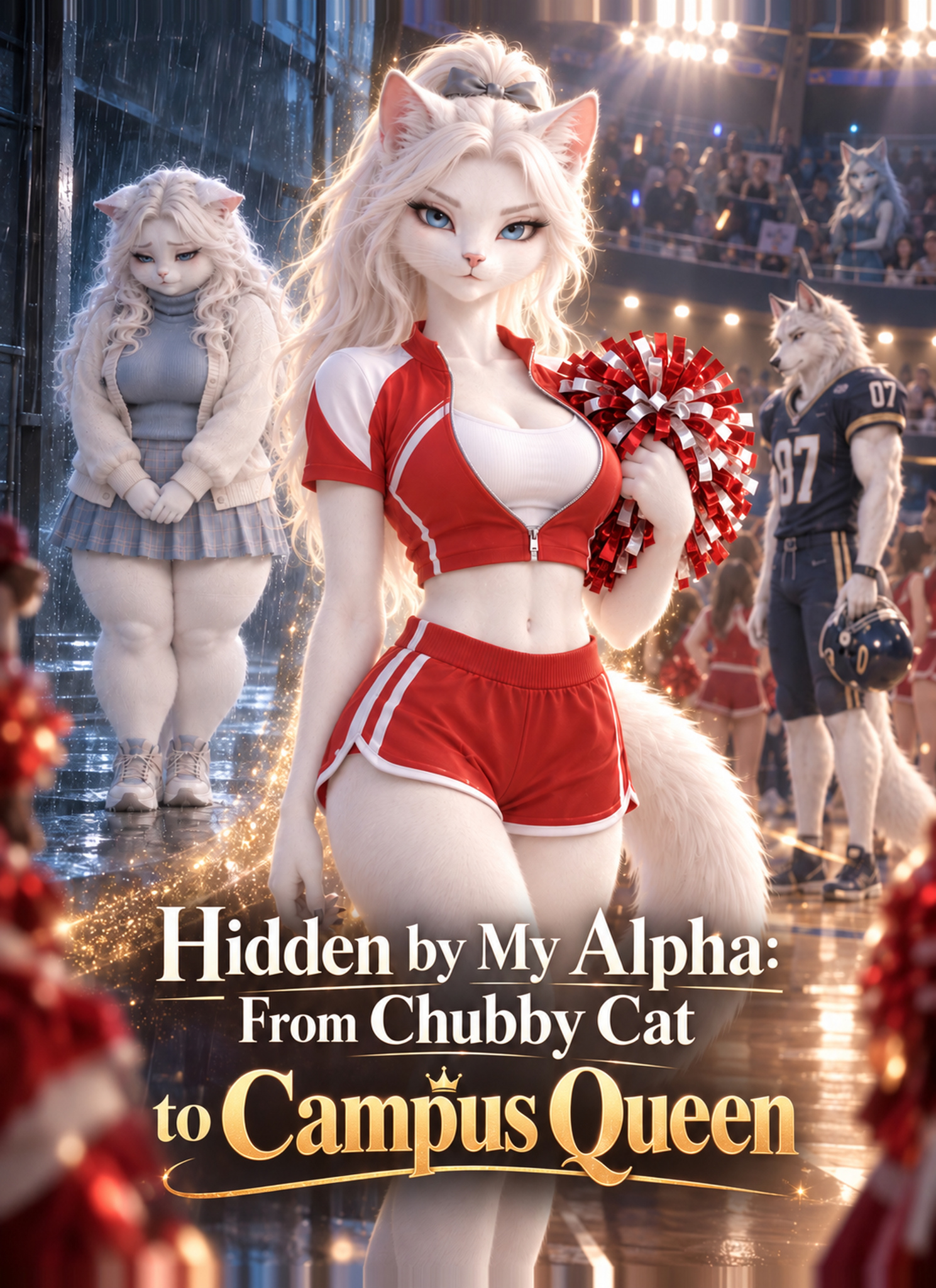 Hidden by My Alpha:From Chubby Cat to Campus Queen