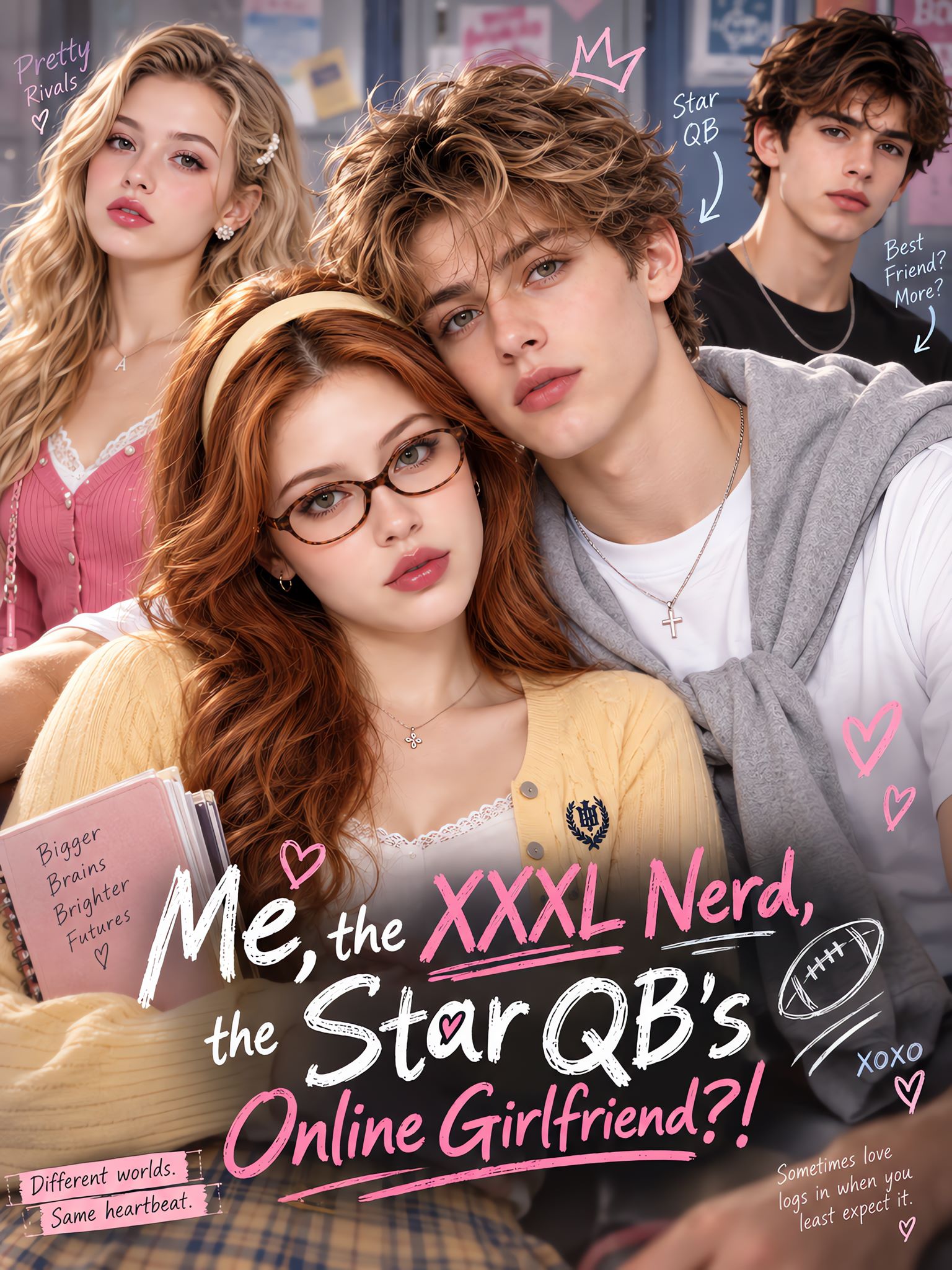 Me, the XXXL Nerd, the Star QB’s Online Girlfriend?!