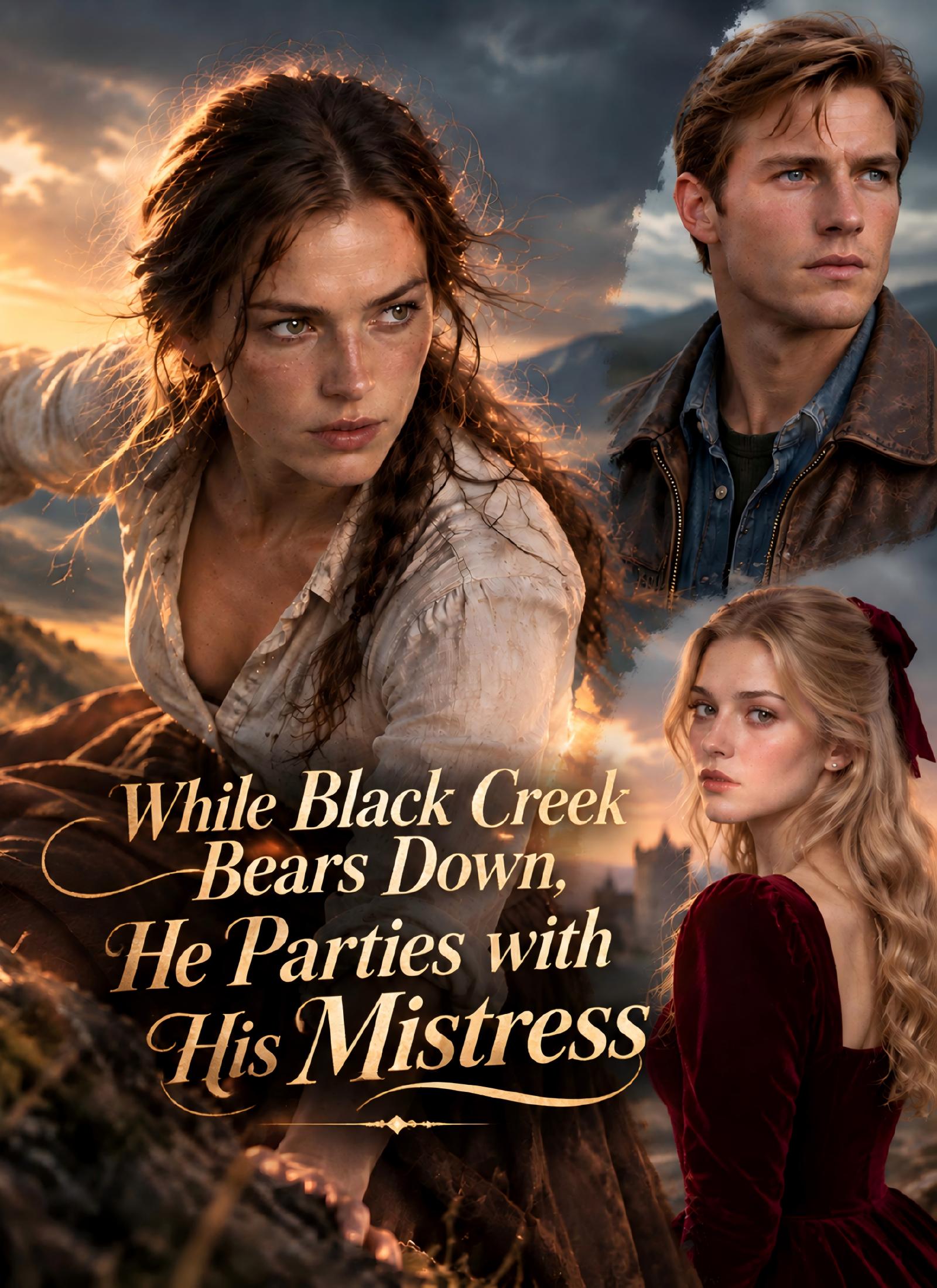 While Black Creek Bears Down, He Parties with His Mistress