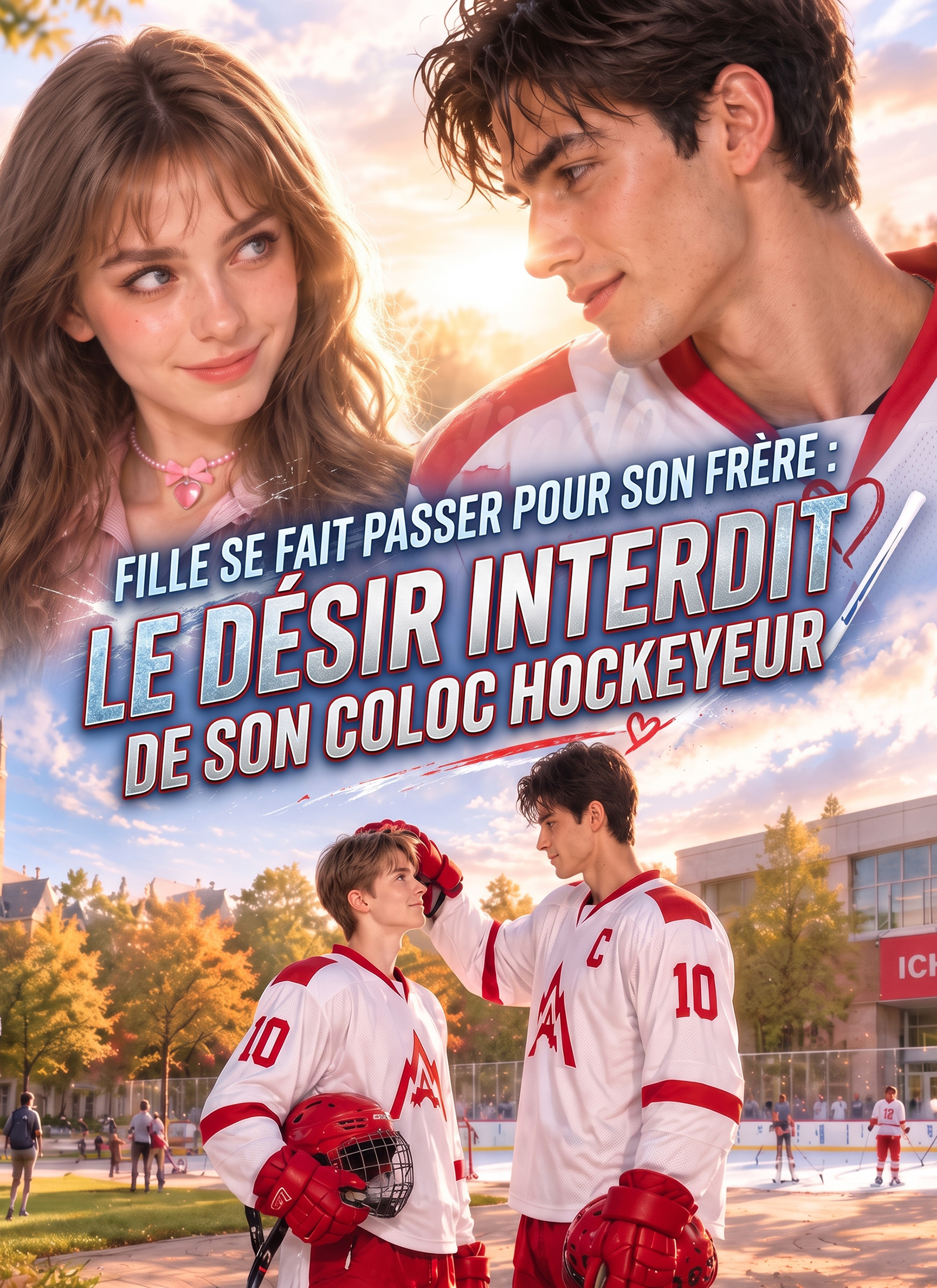 Fille se fait passer pour son frère : le désir interdit de son coloc hockeyeur