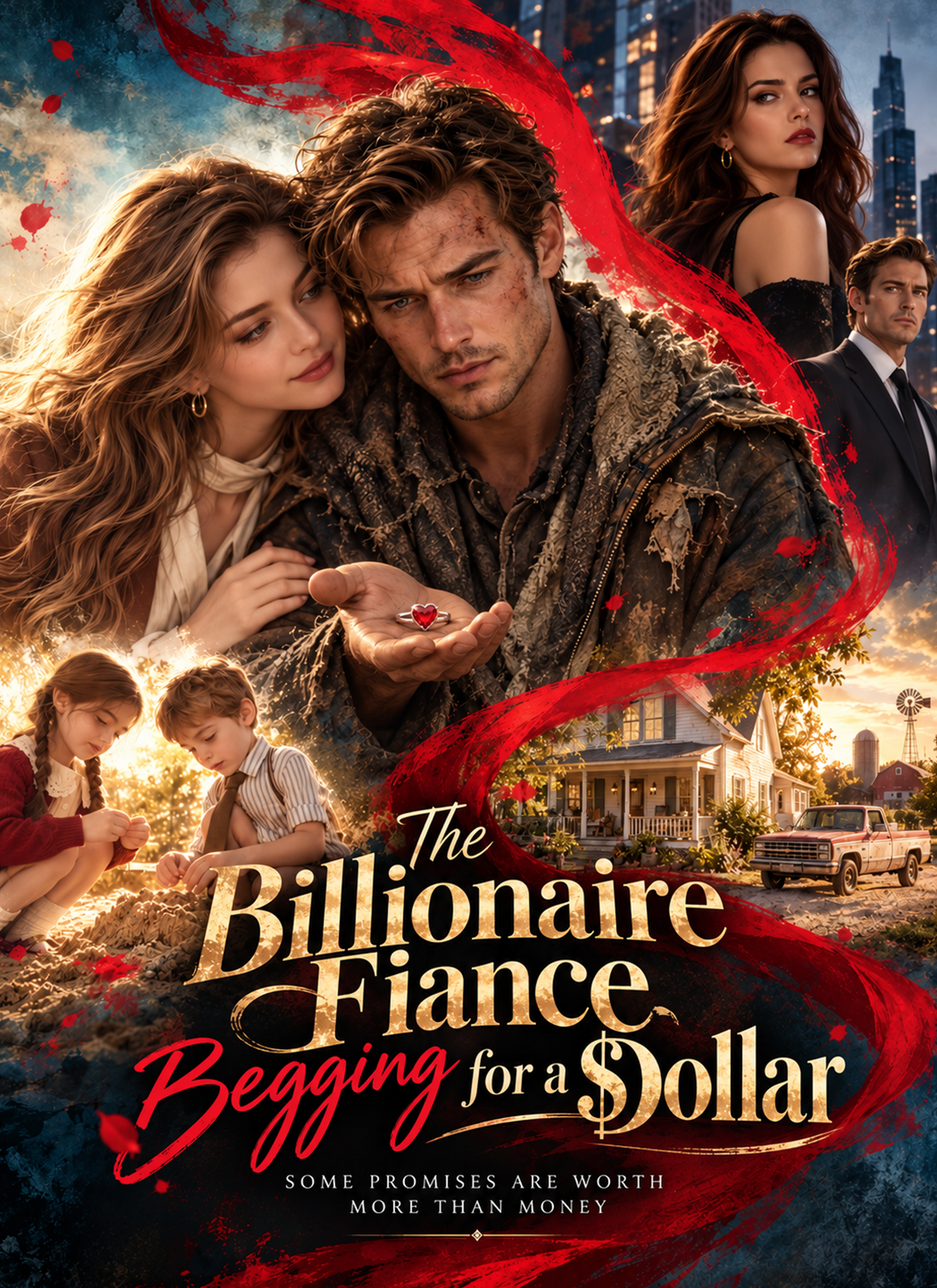 The Billionaire Fiance Begging for a Dollar